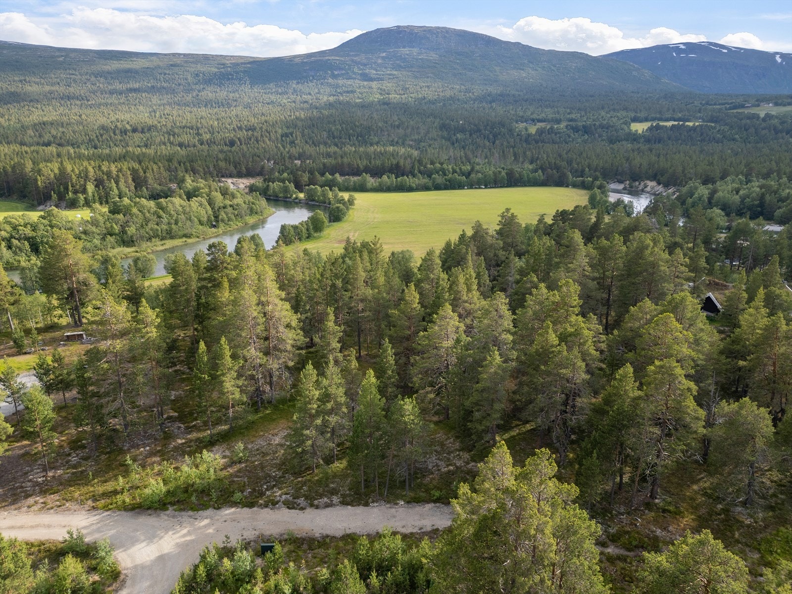 Dronefoto Galleribilde