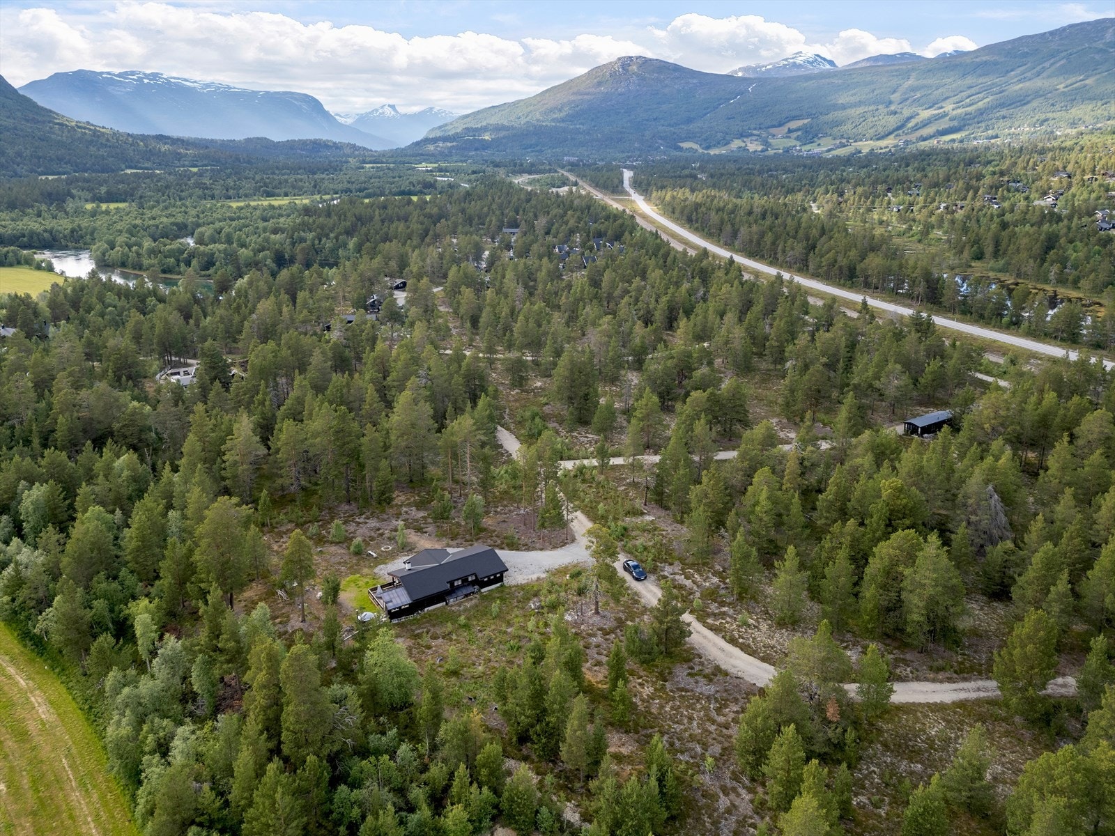 Dronefoto Galleribilde