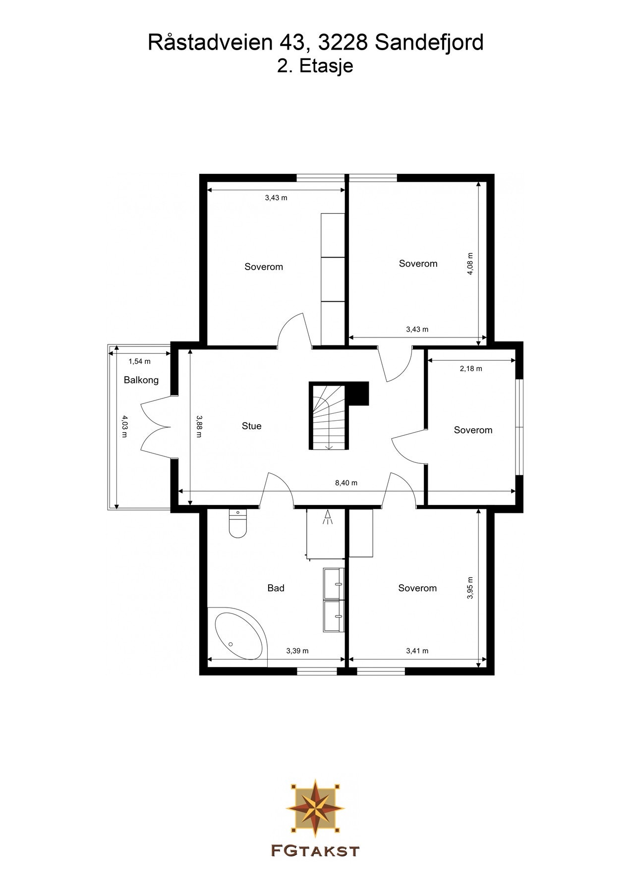 Gjør deg kjent med plantegningen, 2.etasje Galleribilde