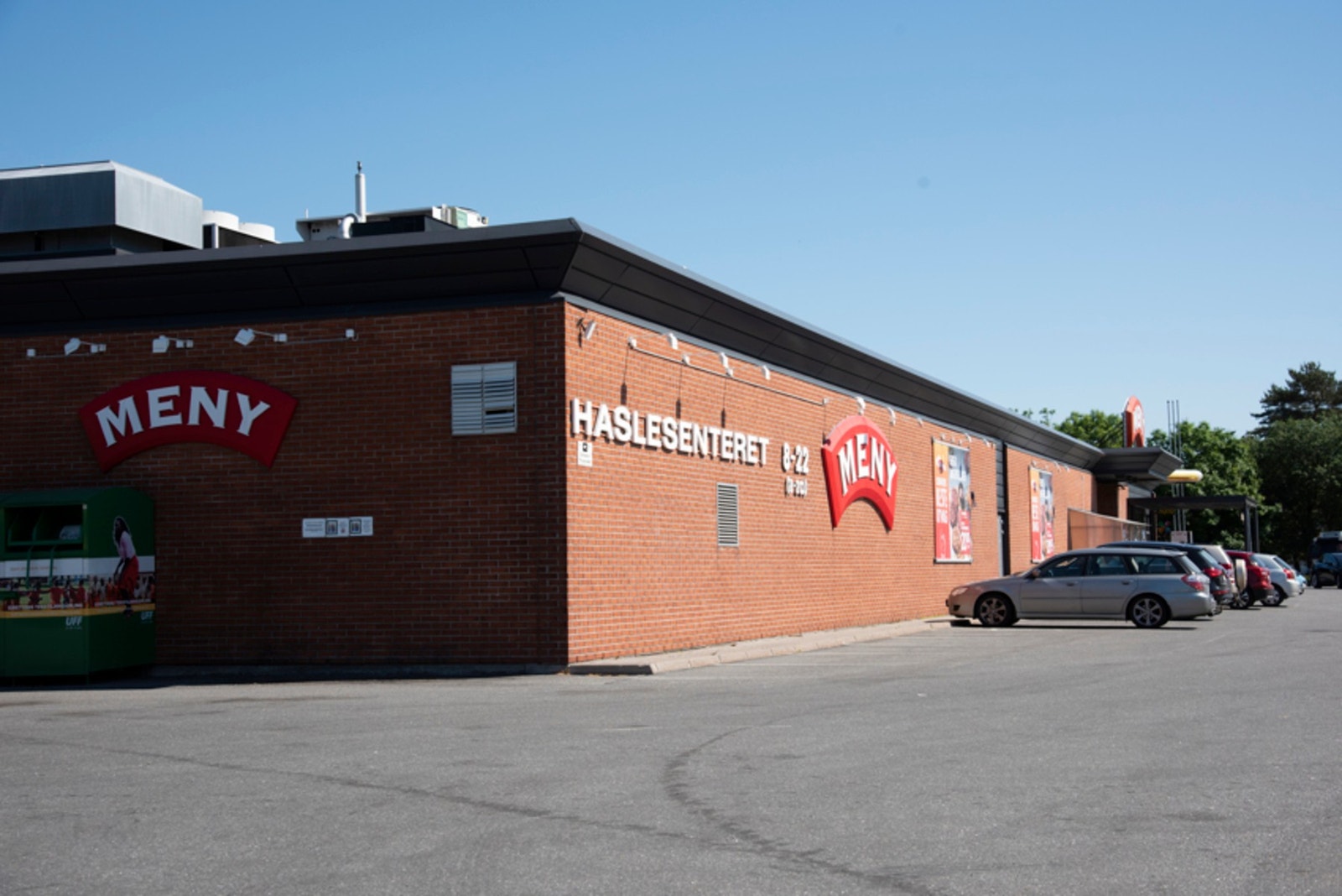 På Meny Haslesenteret kan du ta helgehandelen Galleribilde