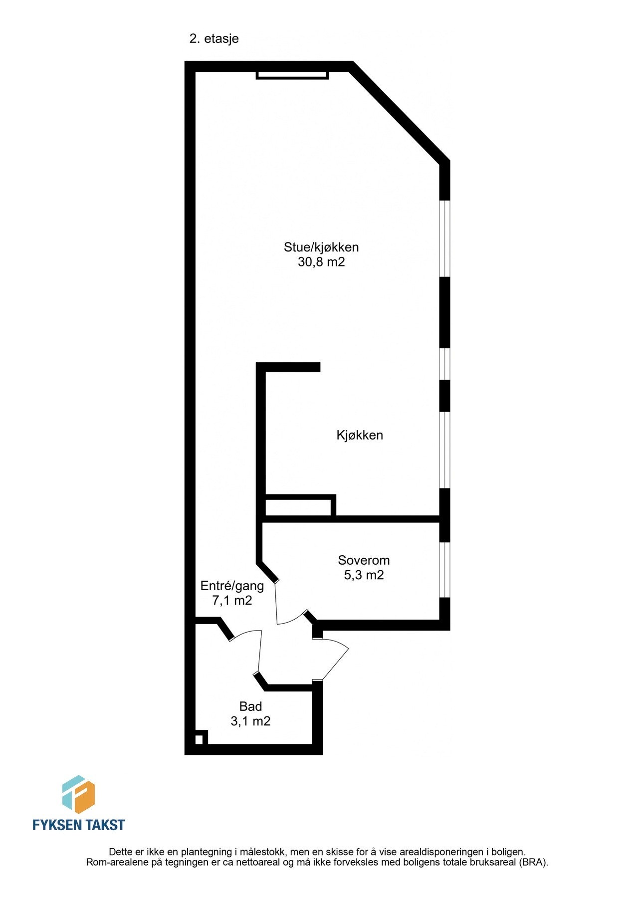 Planskisse. Galleribilde