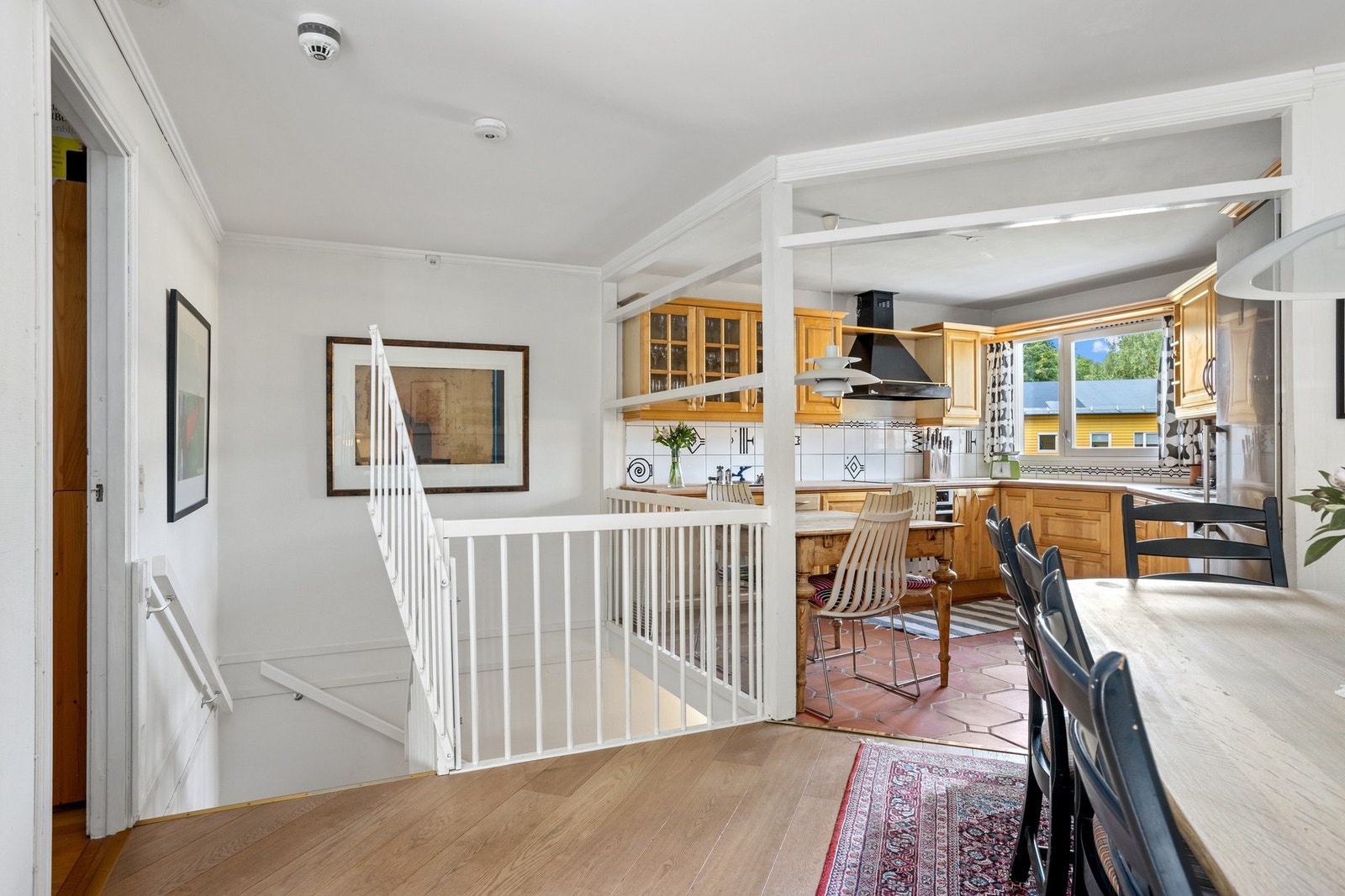 Trapp ned til 4. etasje. Galleribilde