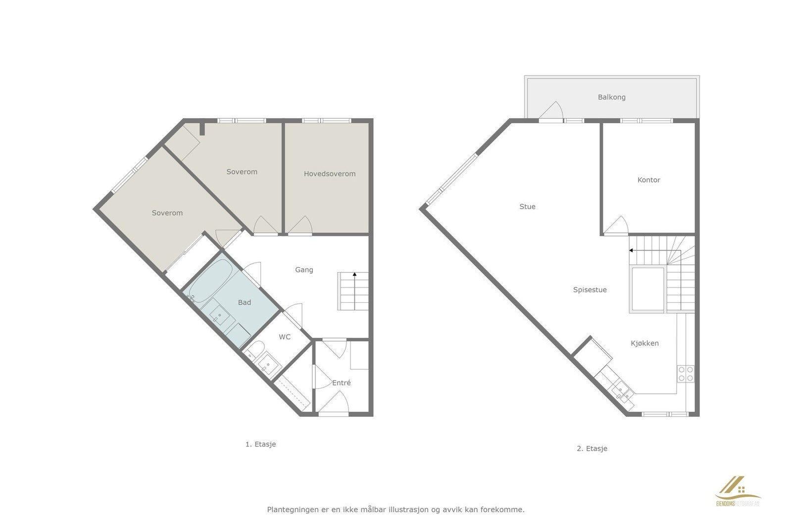 Planskisser samlet Galleribilde