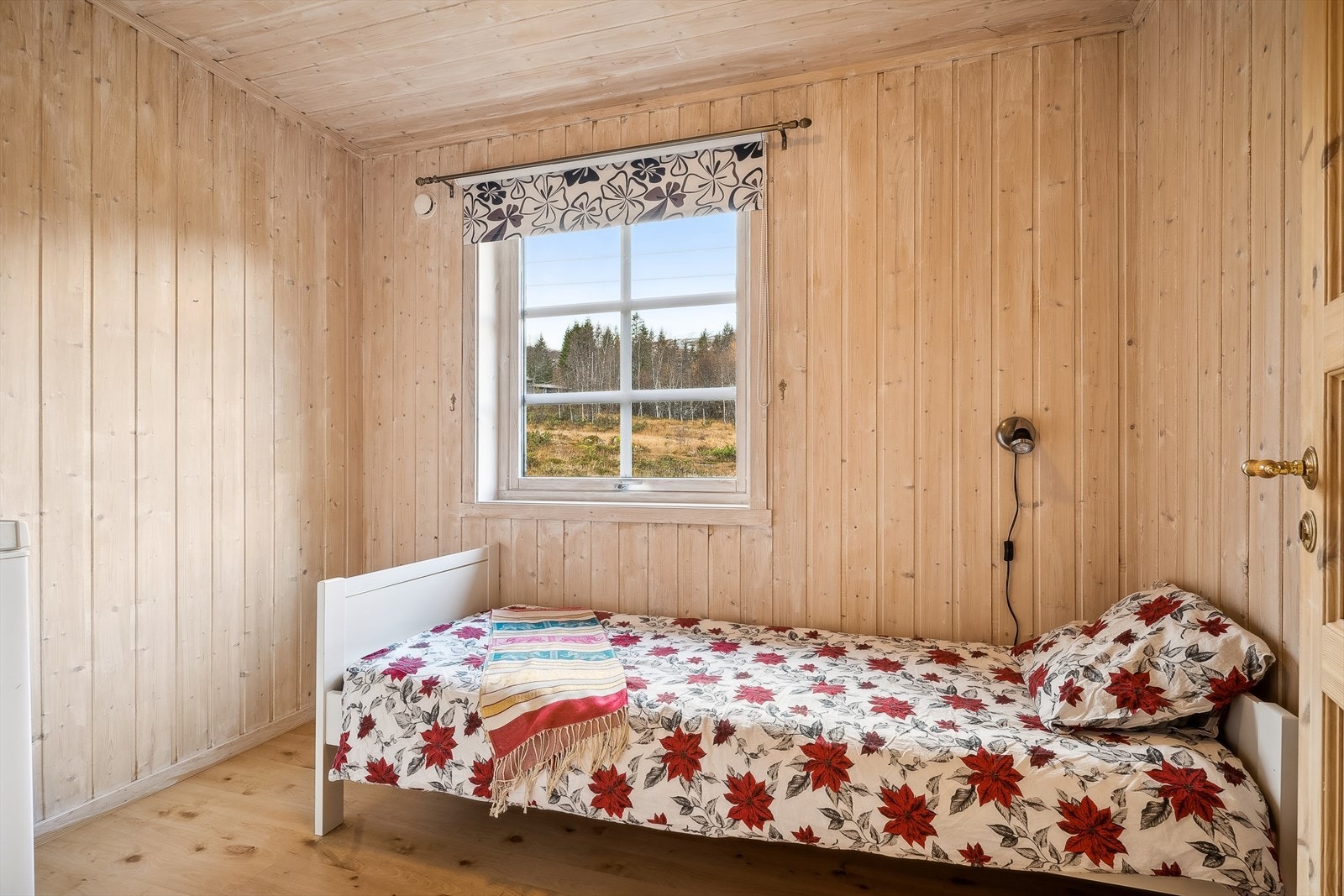 Rom tegnet inn som bod i originale plantegninger men brukt i ettertid som soverom Galleribilde