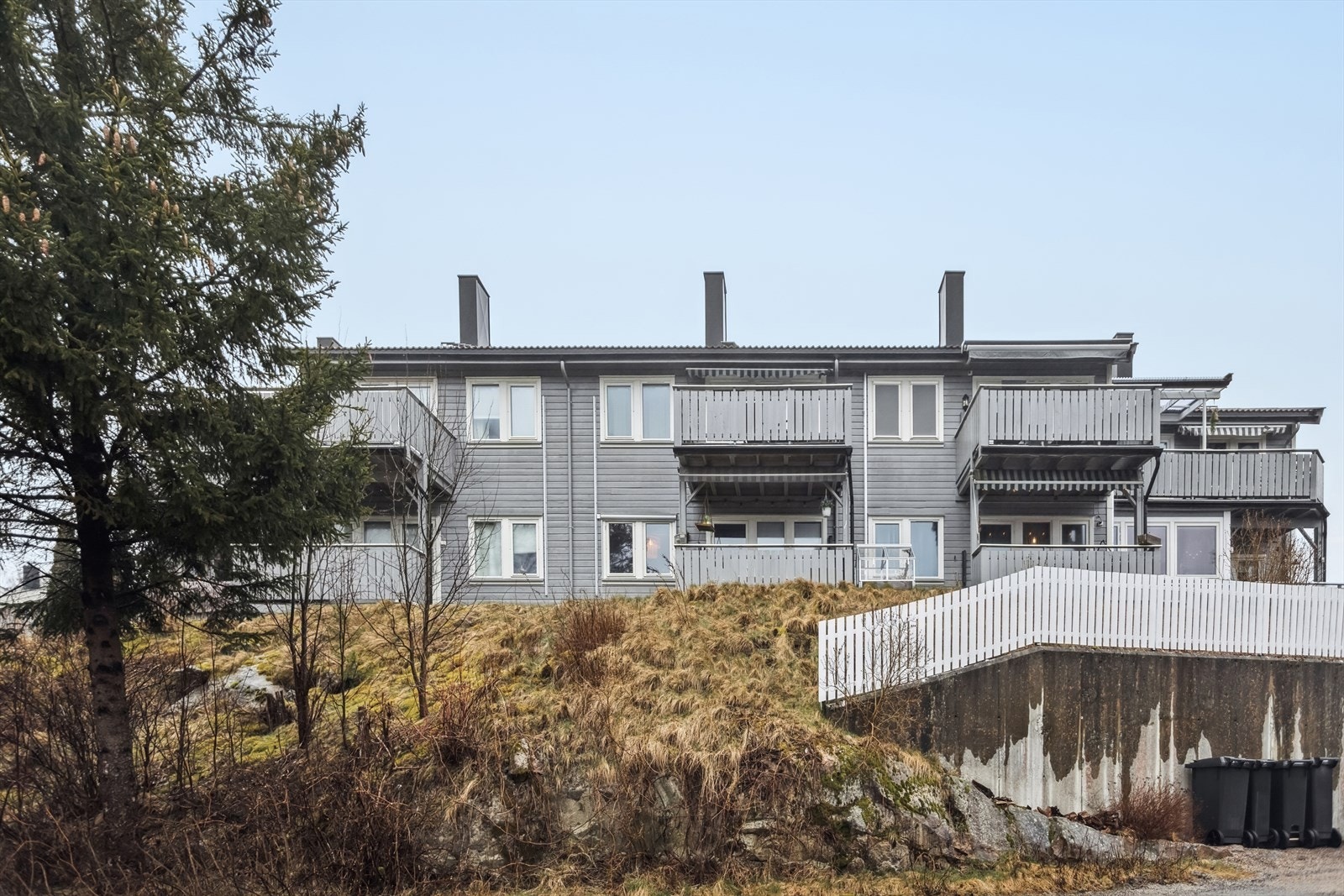 Fasade sett fra baksiden av boligen Galleribilde