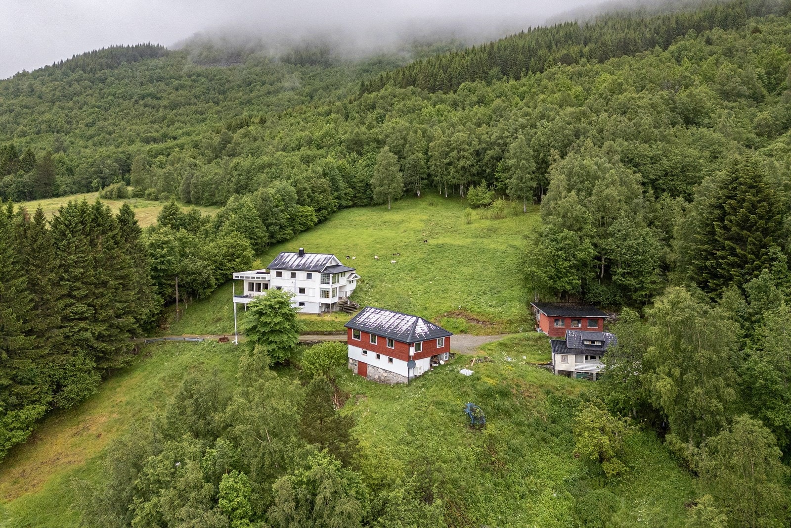 Dronebilde Galleribilde