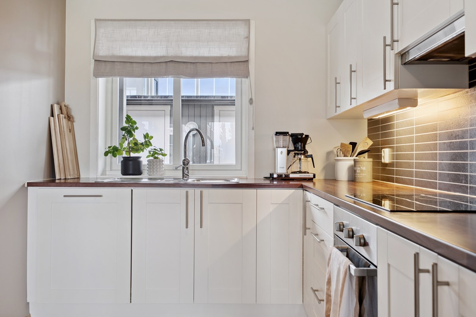 Det er folierte skrog og glatte fronter. TG1 fra takstmann. Galleribilde