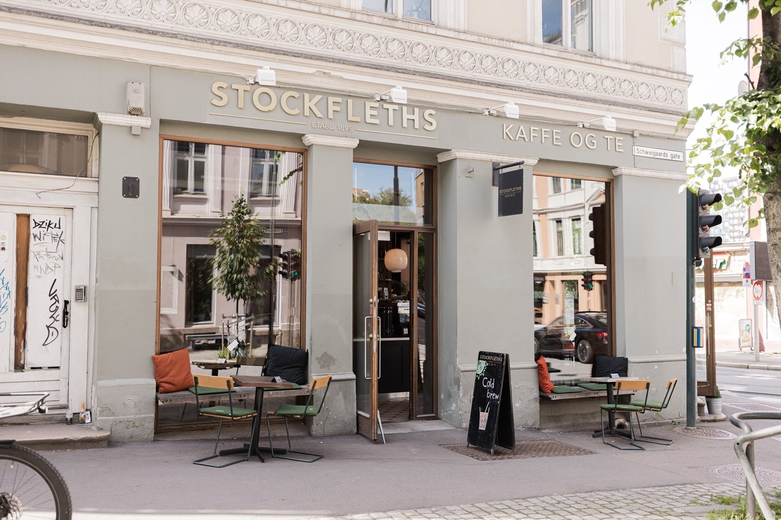 Nyt en deilig kaffe på Stockfleths! Galleribilde