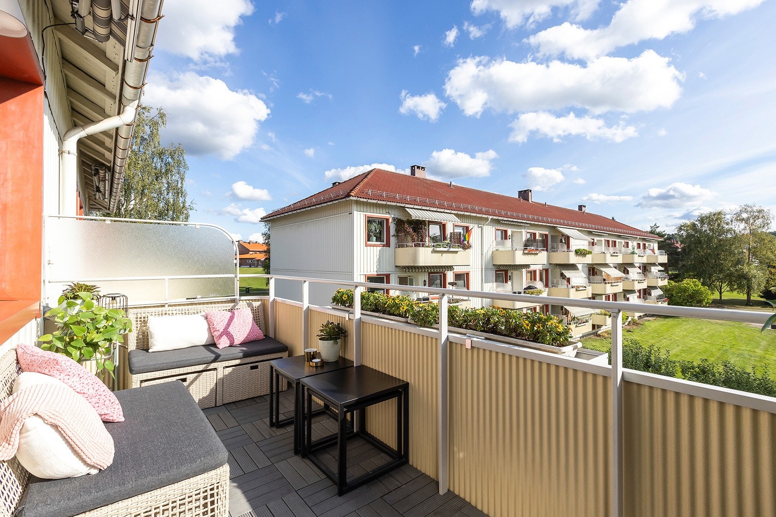 Elektrisk markise Galleribilde