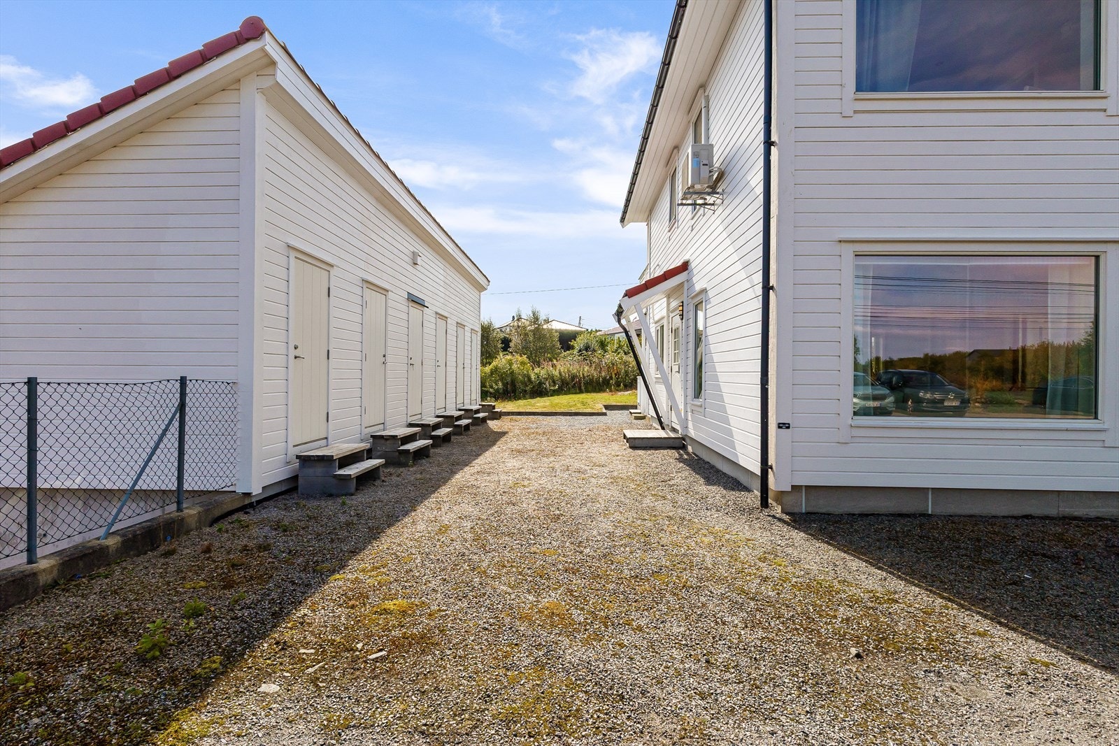 Den eksterne boden egner seg svært godt for sesongutstyr, utemøbler, sportsutstyr og lignende. Galleribilde