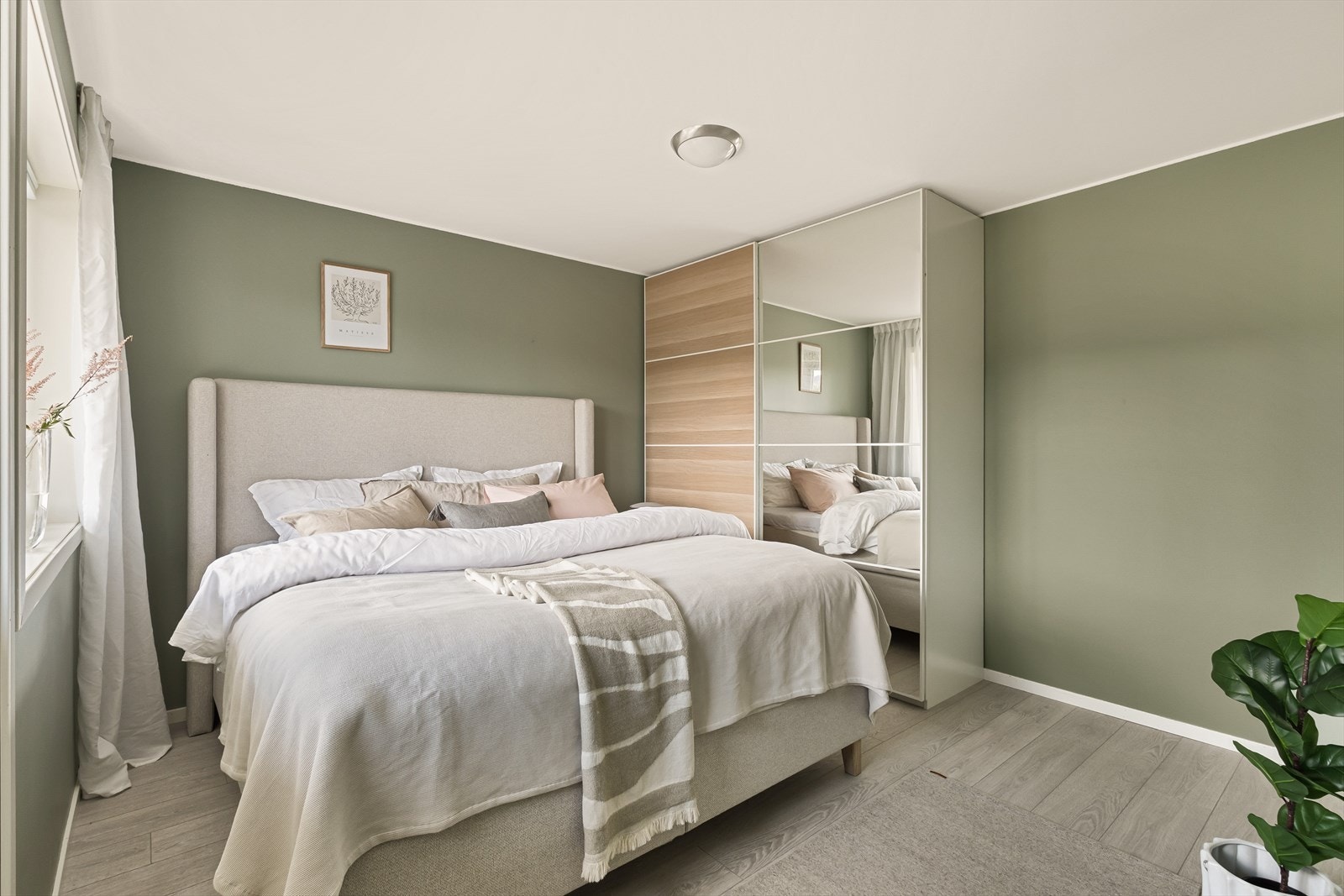 Hovedsoverommet er av god størrelse. Galleribilde