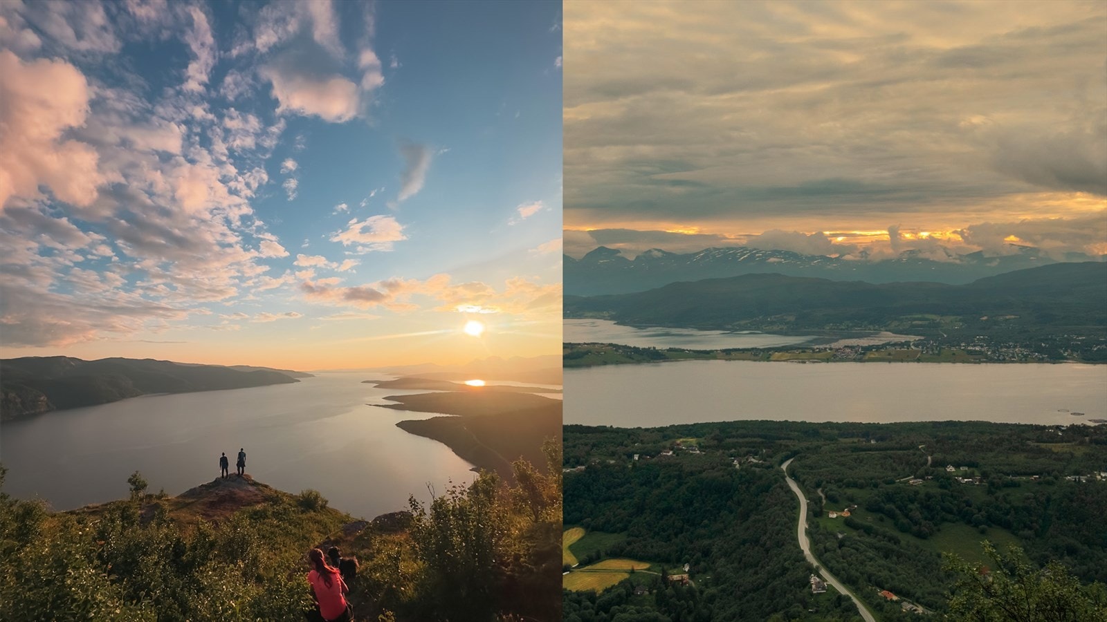 Fine tur og fiskemuligheter i området. Bilde fra Kvænfloget og Tuvatoppen Galleribilde
