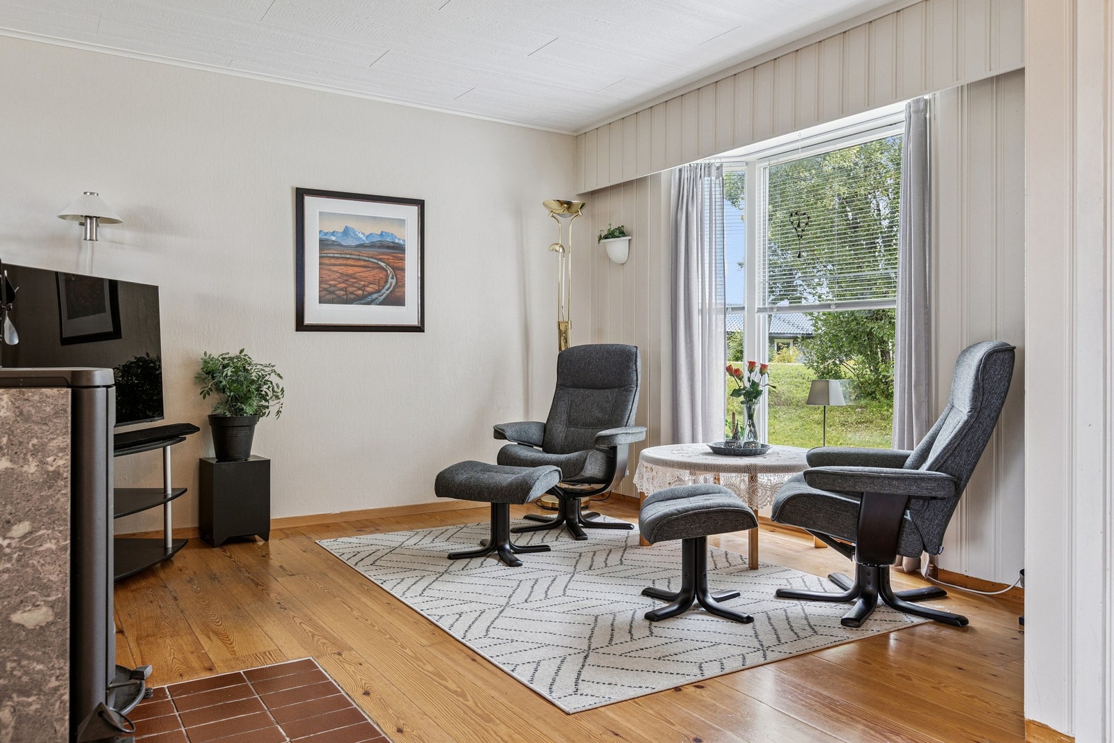 Deilig å ha en egen tv-stue Galleribilde