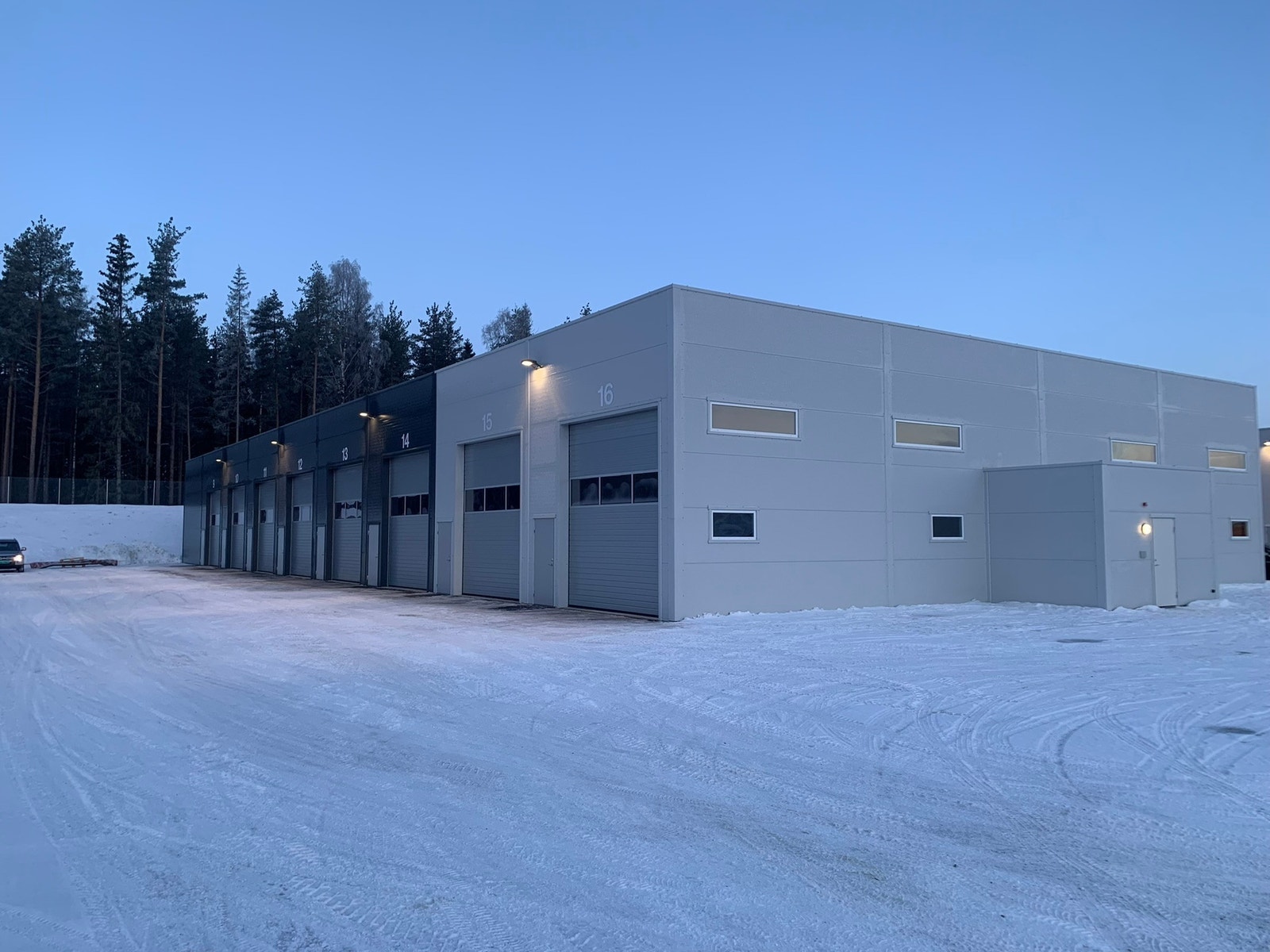 Ferdigstilt prosjekt på Hamar. Galleribilde