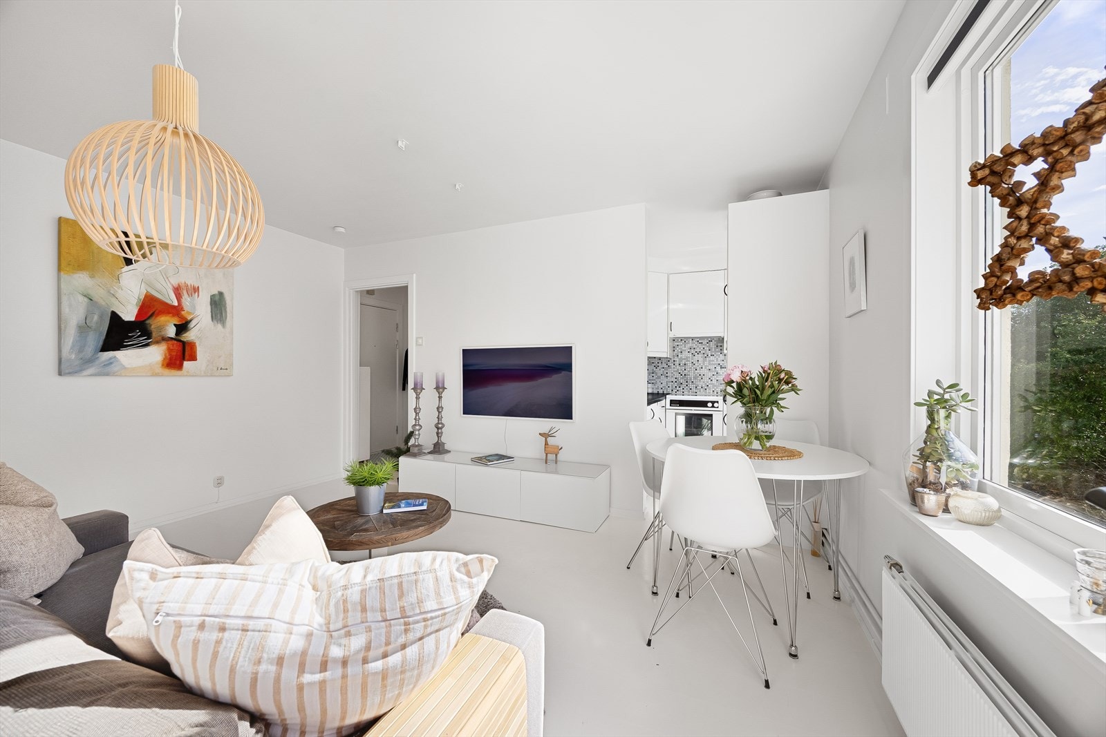 Fyring er inkludert i fellesutgiftene Galleribilde