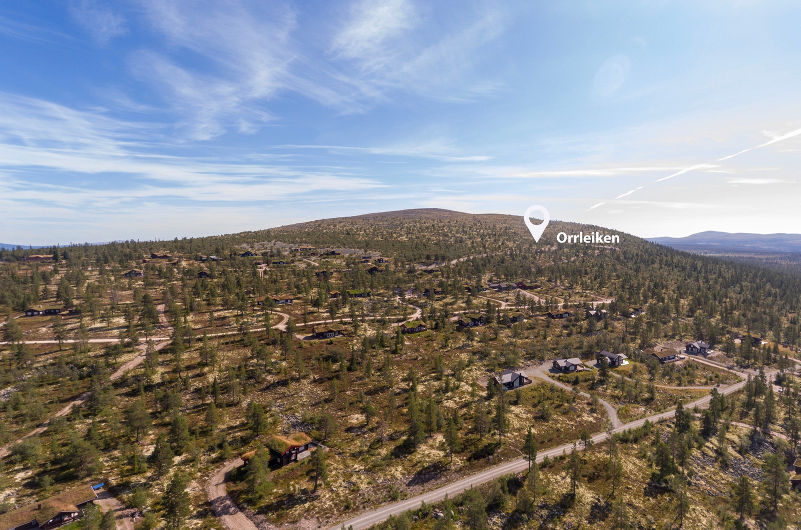 Kommer for salg: Meld gjerne din interesse for de øverste tomtene i Renåfjellet Galleribilde