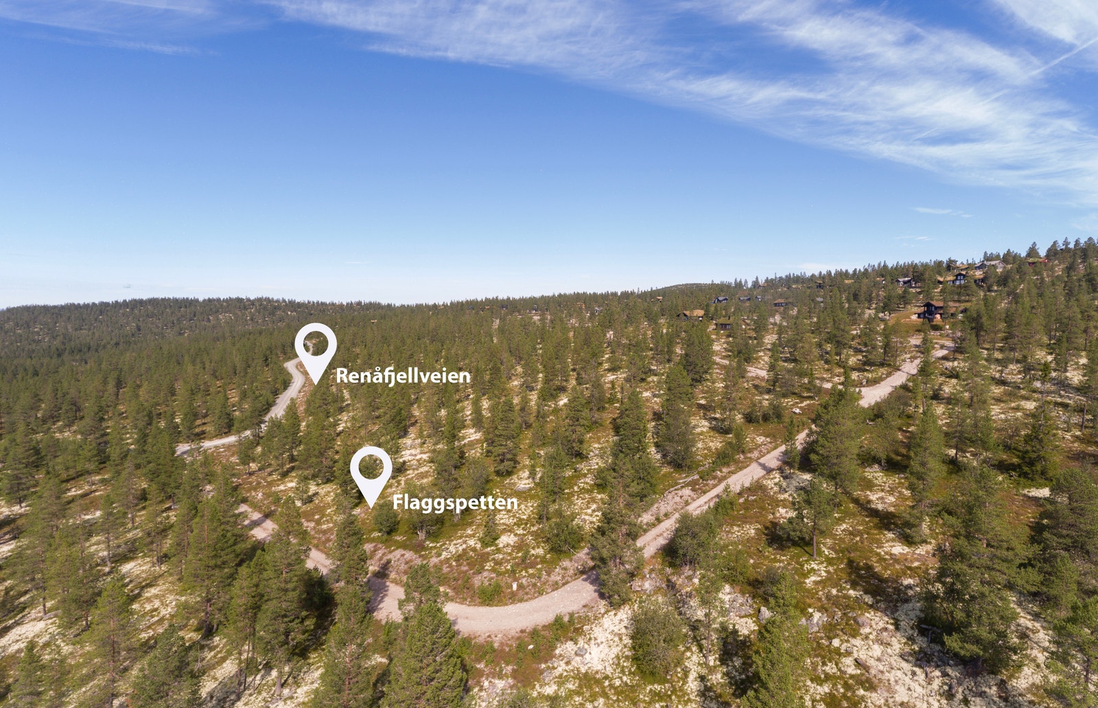 Vi byr på mange gode tomtemuligheter i Flaggspetten og Renåfjellveien Galleribilde