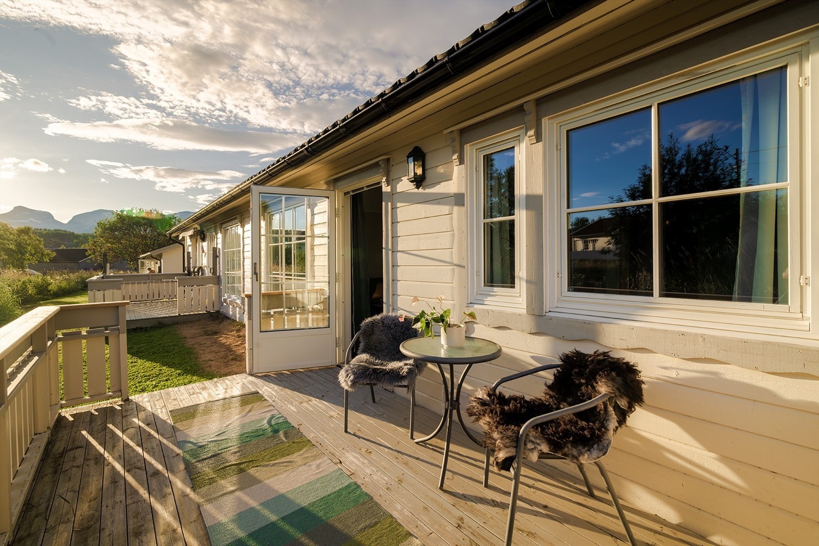 Eiendommen har gode lys og solforhold Galleribilde