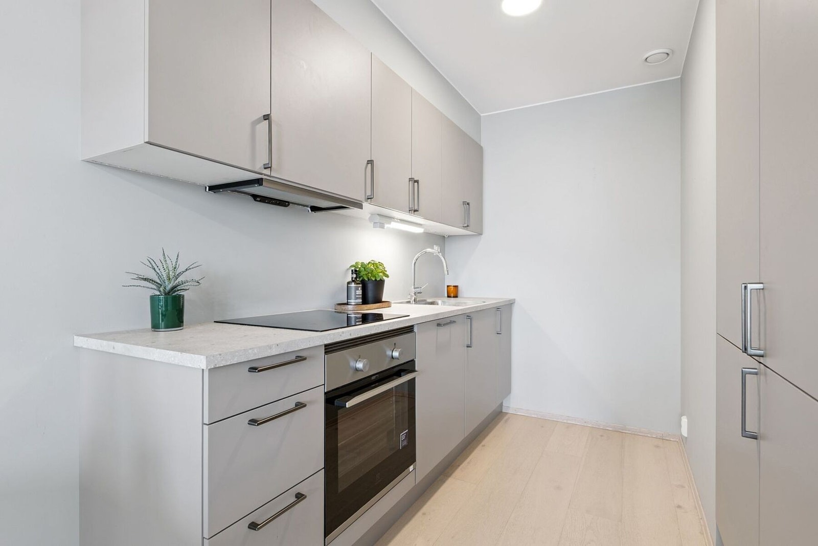 Kjøkkenet har selvsagt fått tilstandsgrad 0 av takstmann. Galleribilde