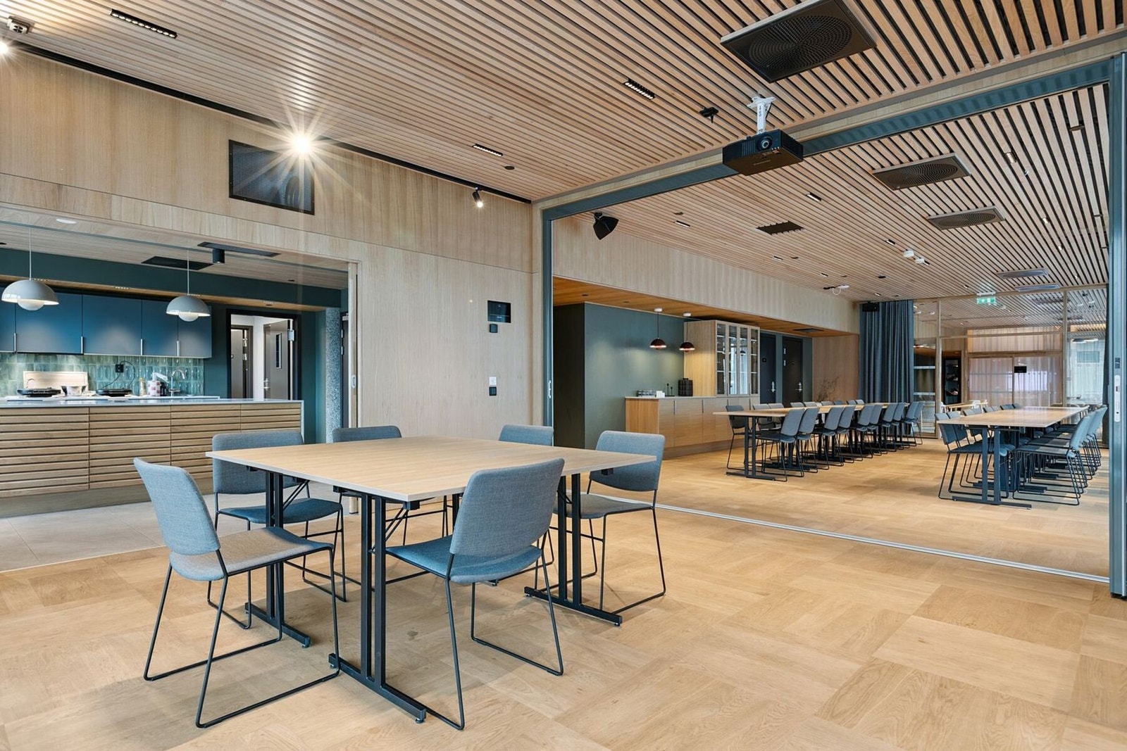 Pluss-konseptet inkluderer tilgang til en fantastisk takterrasse på toppetasjen til hovedbygget, hvor det blant annet er tilgang til badstue. Galleribilde