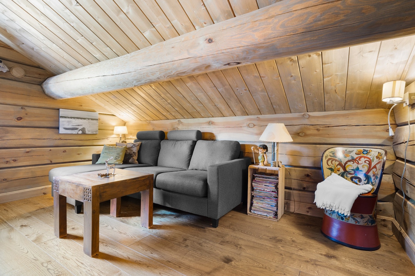 Et perfekt sted å trekke seg tilbake etter en lang og aktiv dag, eller som en ekstra stue til barna Galleribilde