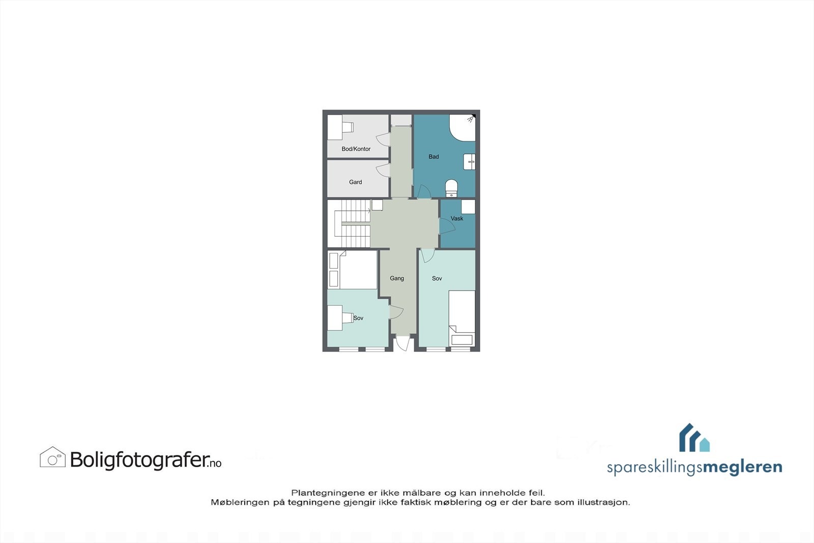 Plantegning 1.etasje Galleribilde