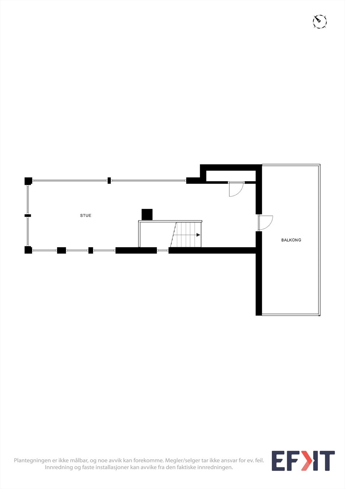 Plantegning Loft Galleribilde