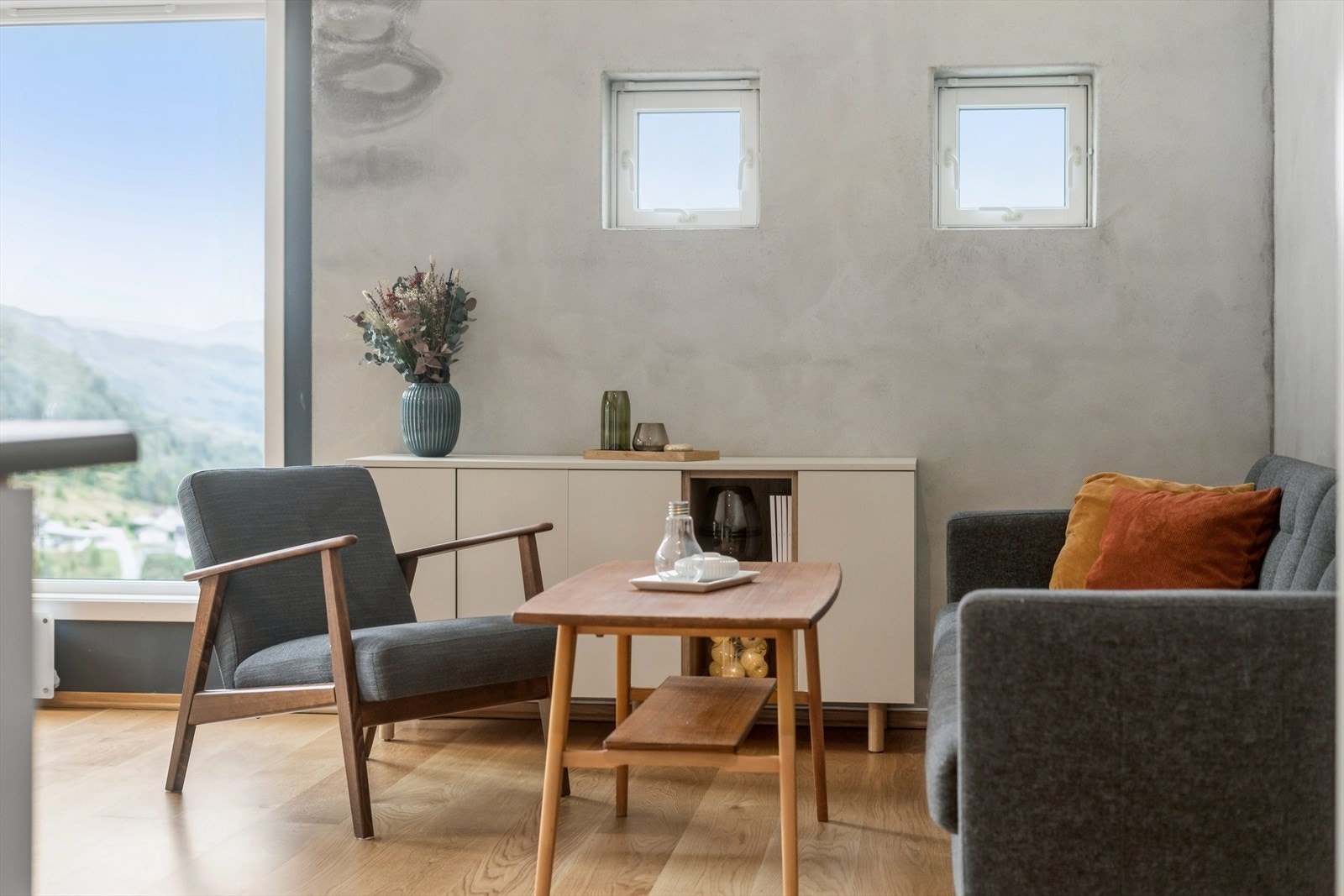 Boligen er utstyrt med balansert ventilasjonsanlegg med varmegjenvinning Galleribilde