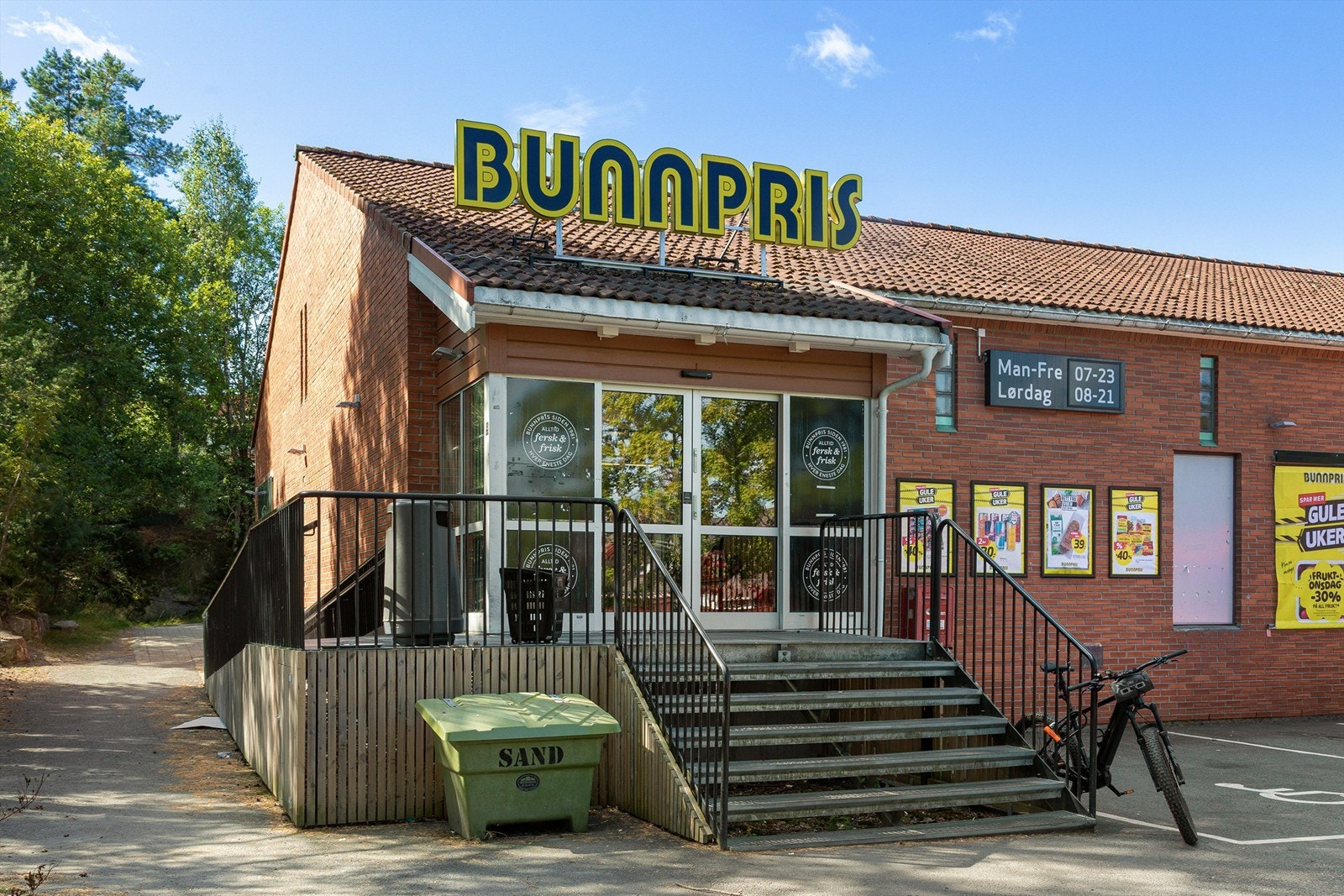 Bunnpris ligger ca. 11 minutter unna Galleribilde