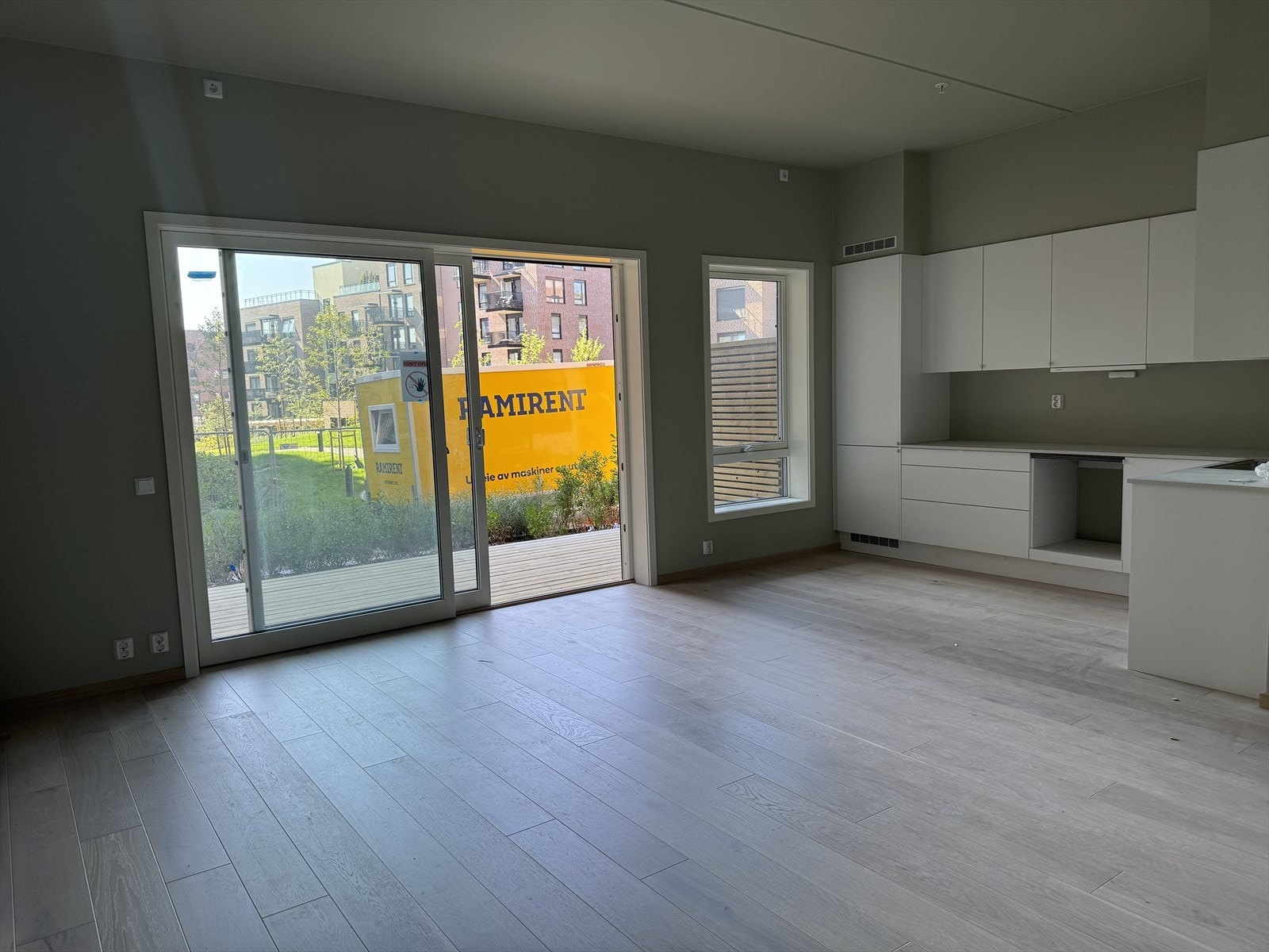 Bilde tatt fra leiligheten 18/8-25. Galleribilde