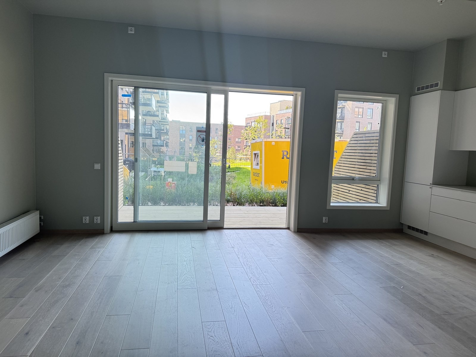 Bilde tatt fra leiligheten 18/8-25. Galleribilde