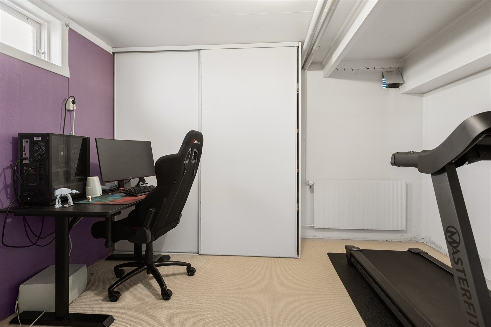 Rom i kjeller. Galleribilde