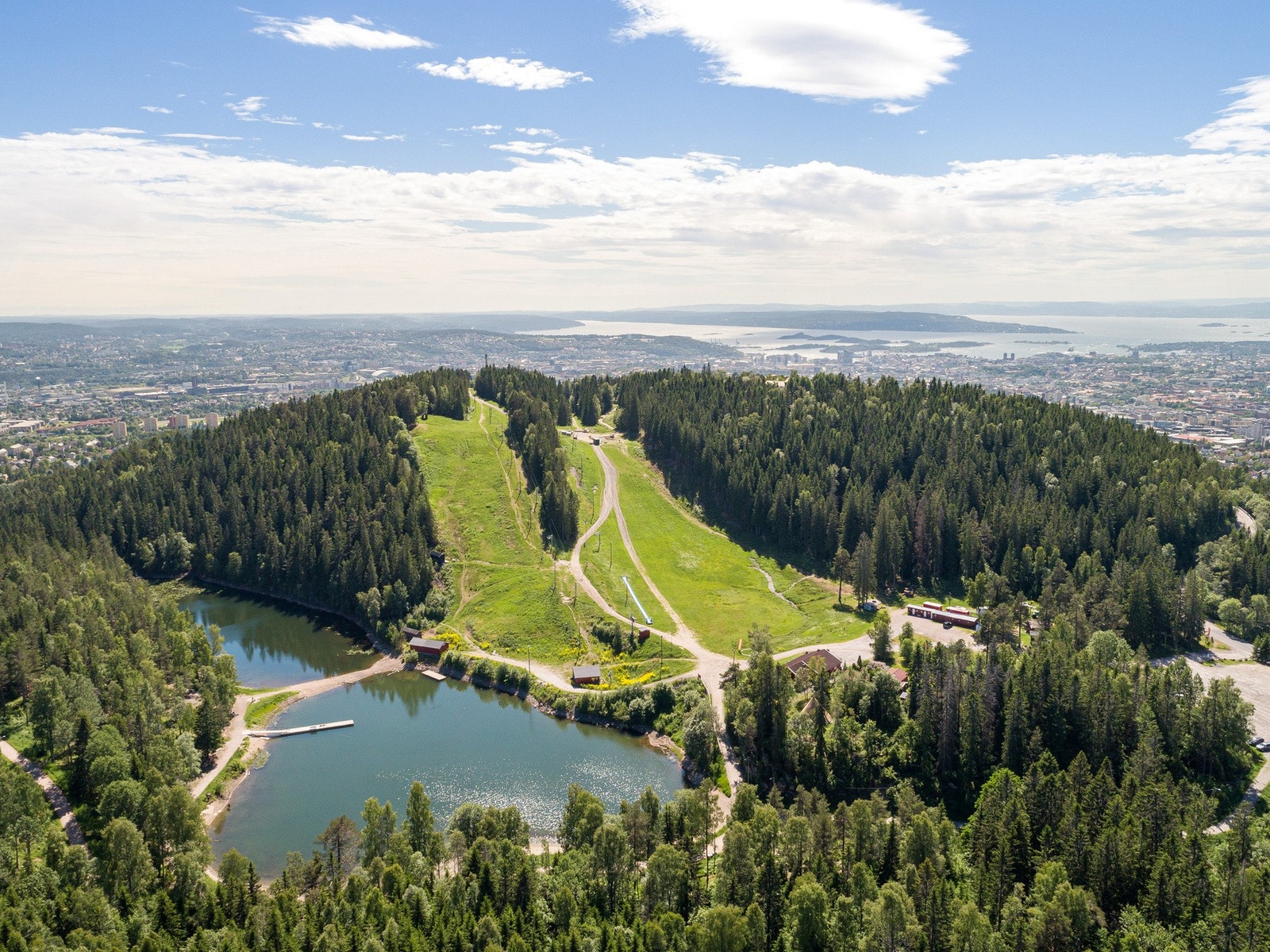 Grefsenkleiva sommer. Galleribilde
