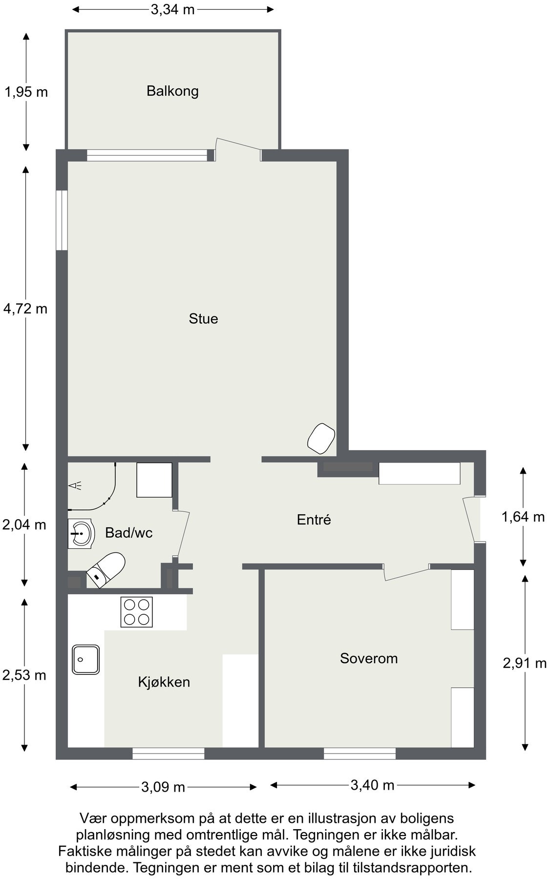 Plantegning - 3.etasje Galleribilde