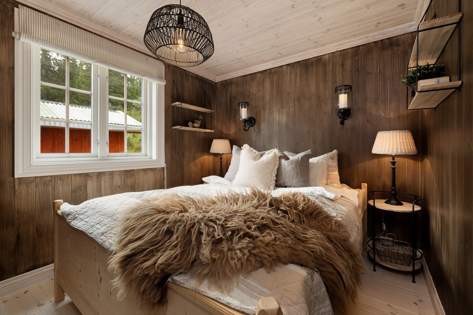 Hytta inneholder to trivelige soverom. Galleribilde