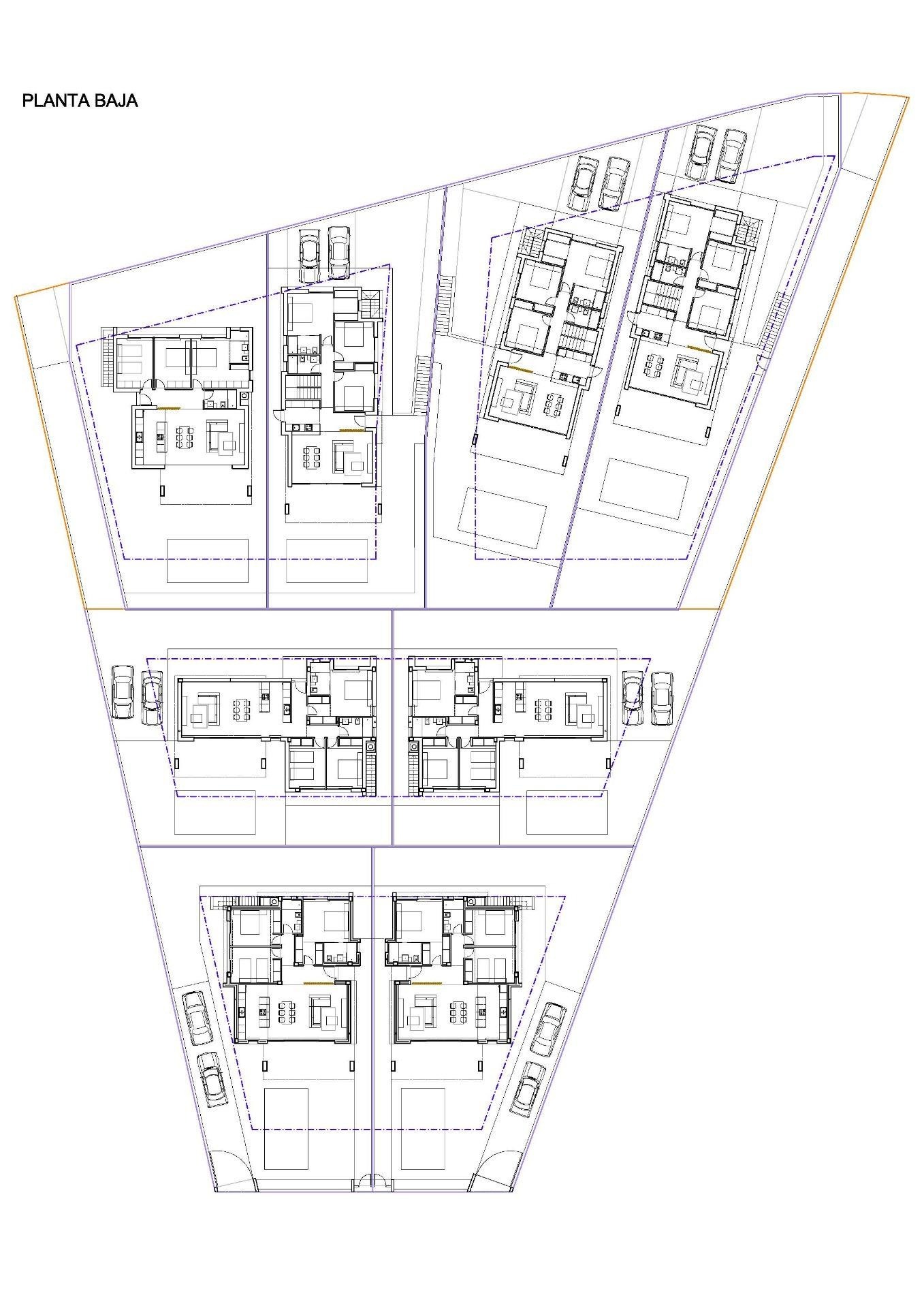 Plan over alle boligene Galleribilde