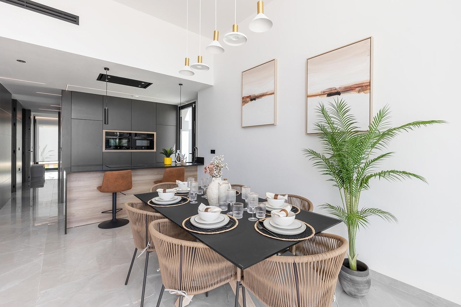 Stor lys stue Galleribilde