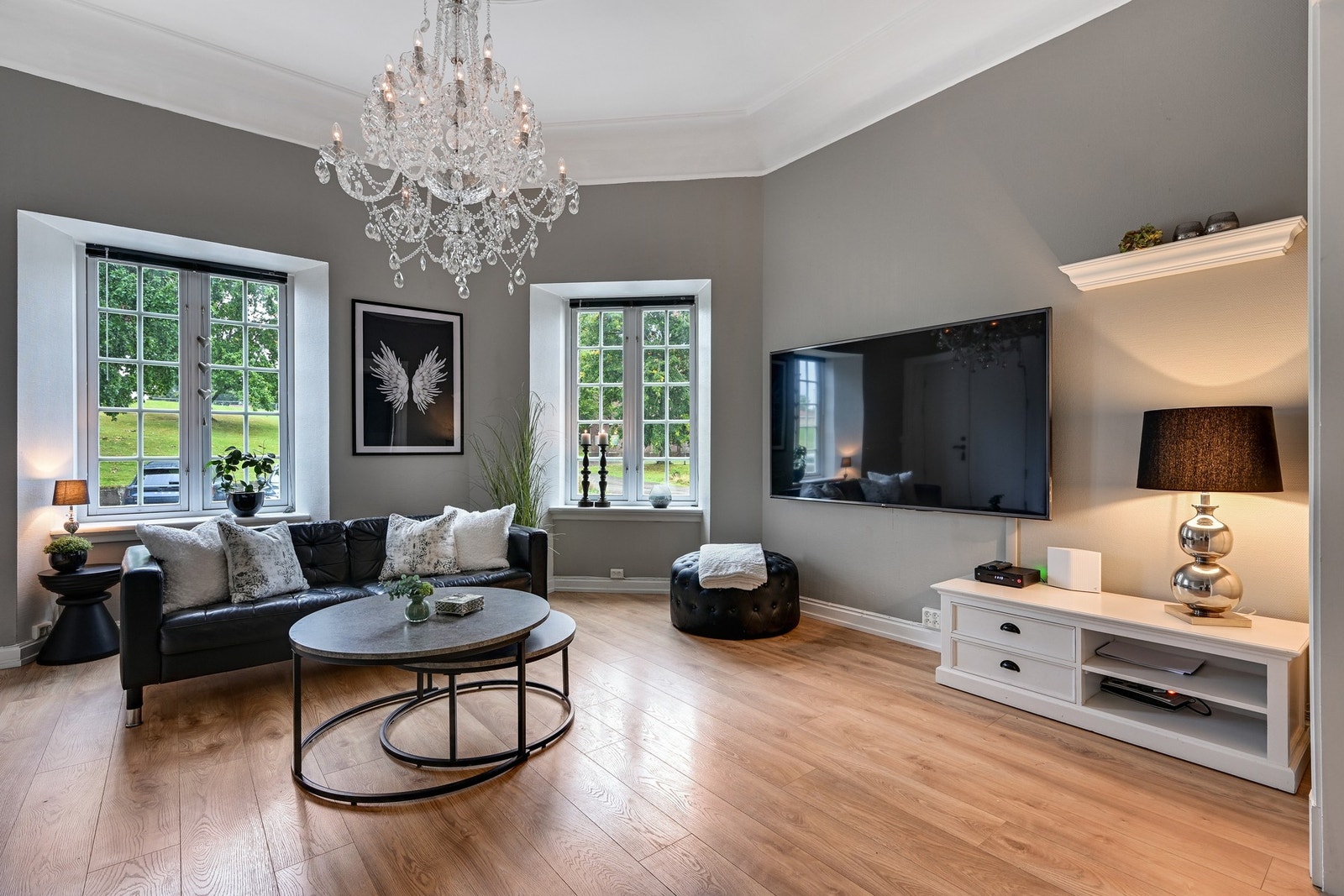 God plass til både salong og godstolene Galleribilde