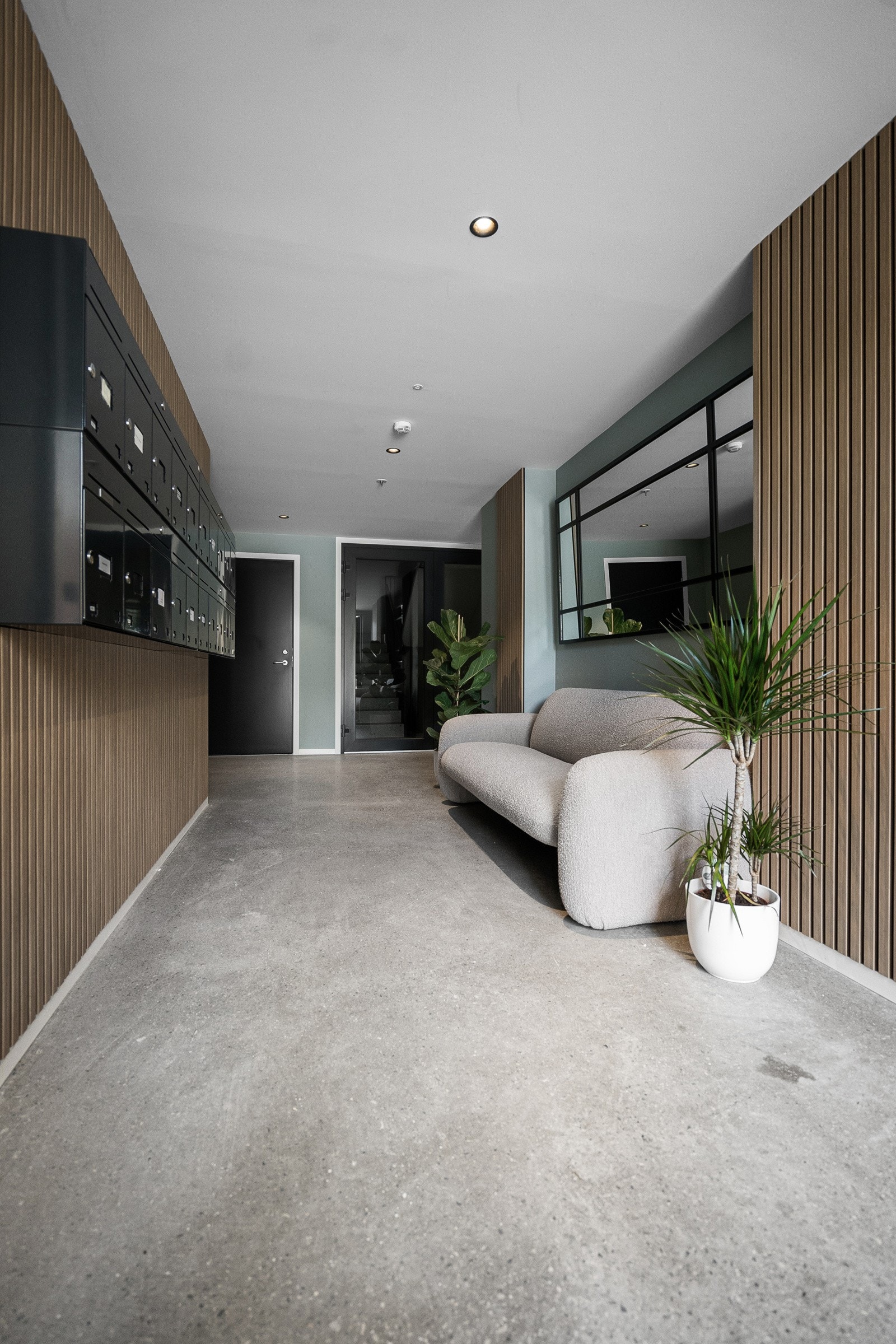 Lekkert og påkostet inngangsparti Galleribilde