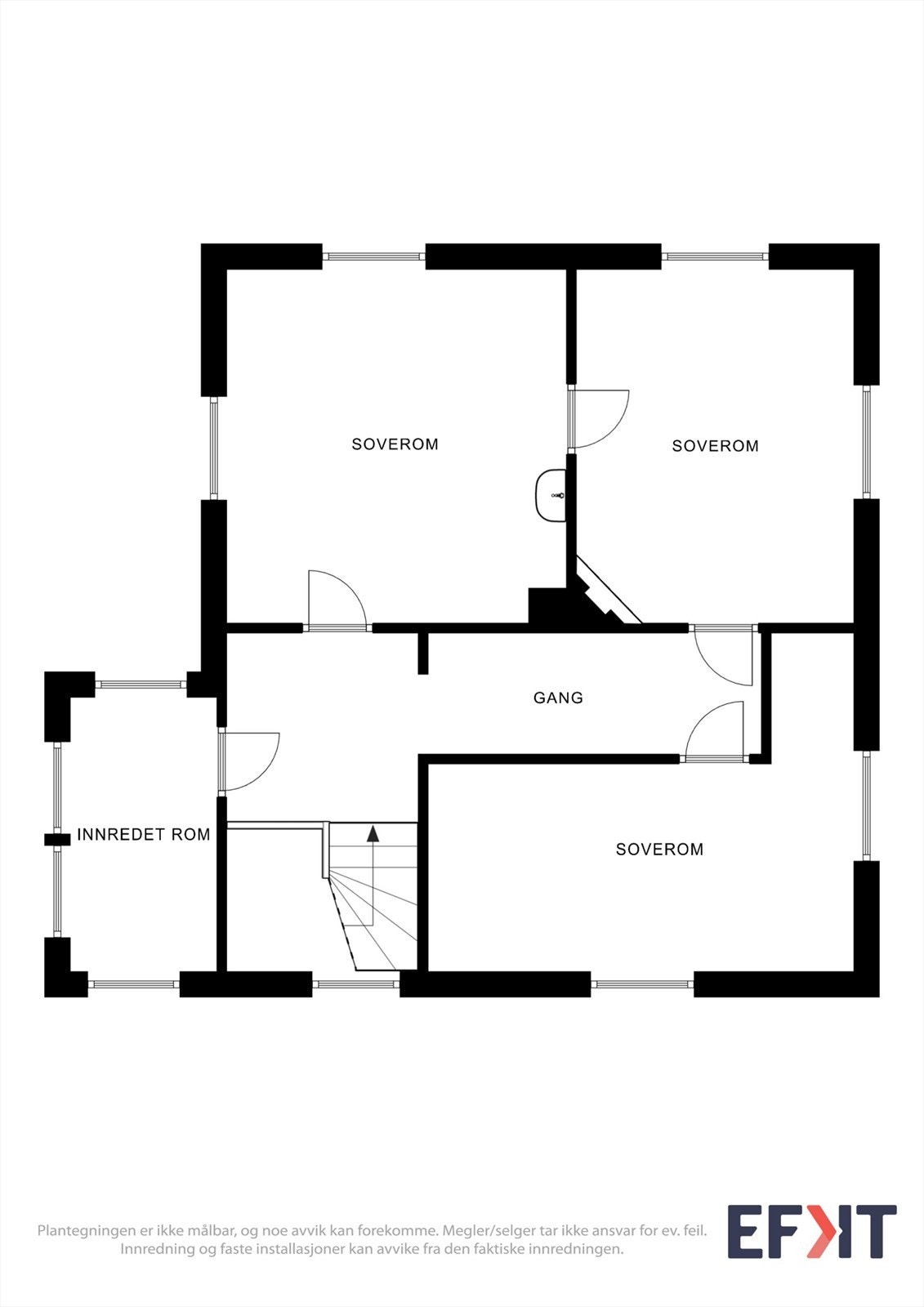 Plantegning 2. etasje Galleribilde