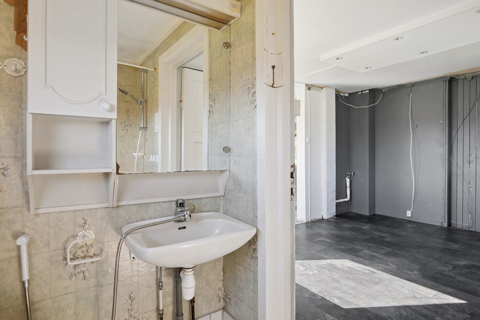 Badet er klart for totalrenovering - en unik mulighet for personlig tilpasning Galleribilde