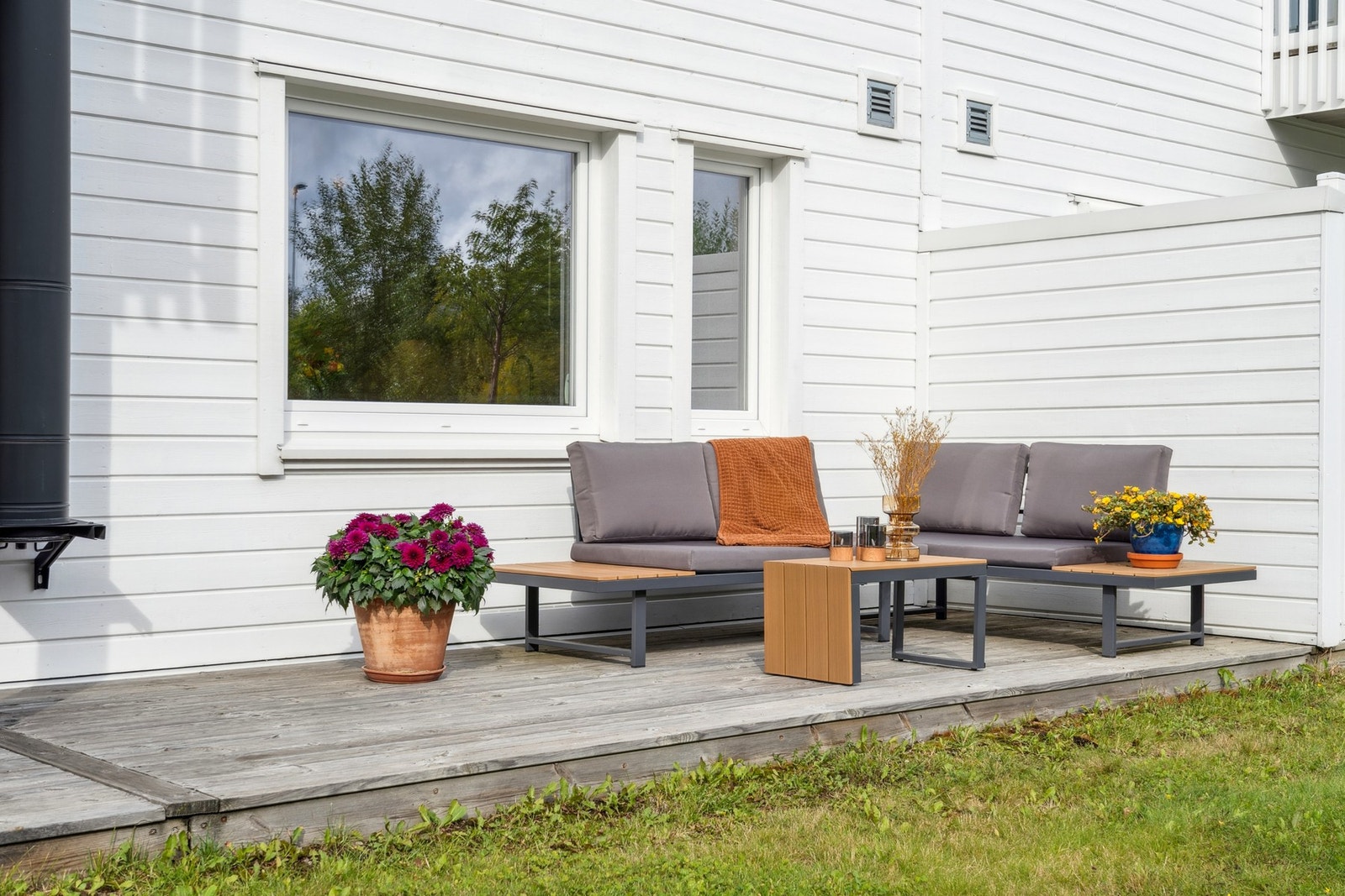 Her kan du nyte varme sommerdager. Galleribilde