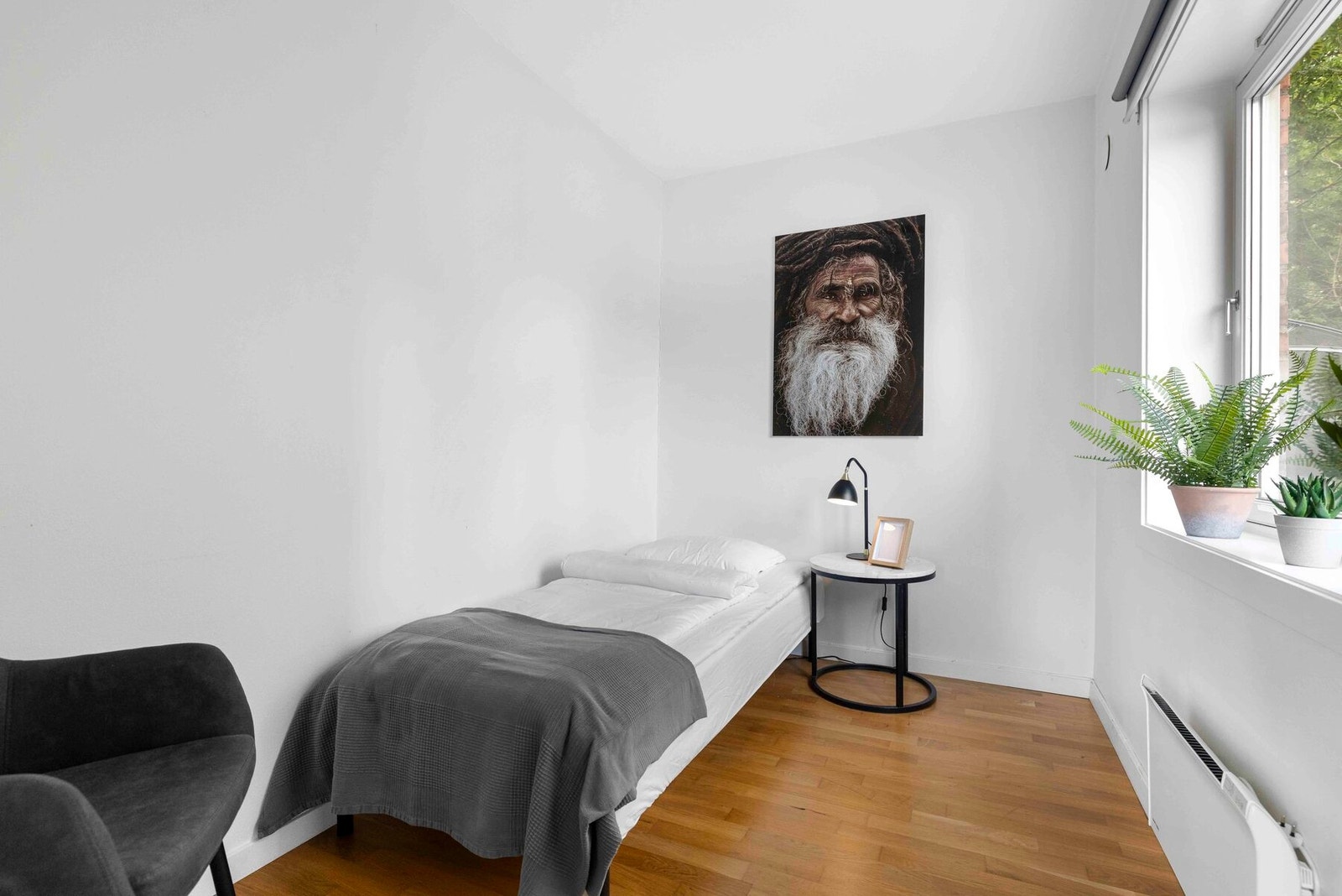 Leiligheten har to soverom. Galleribilde