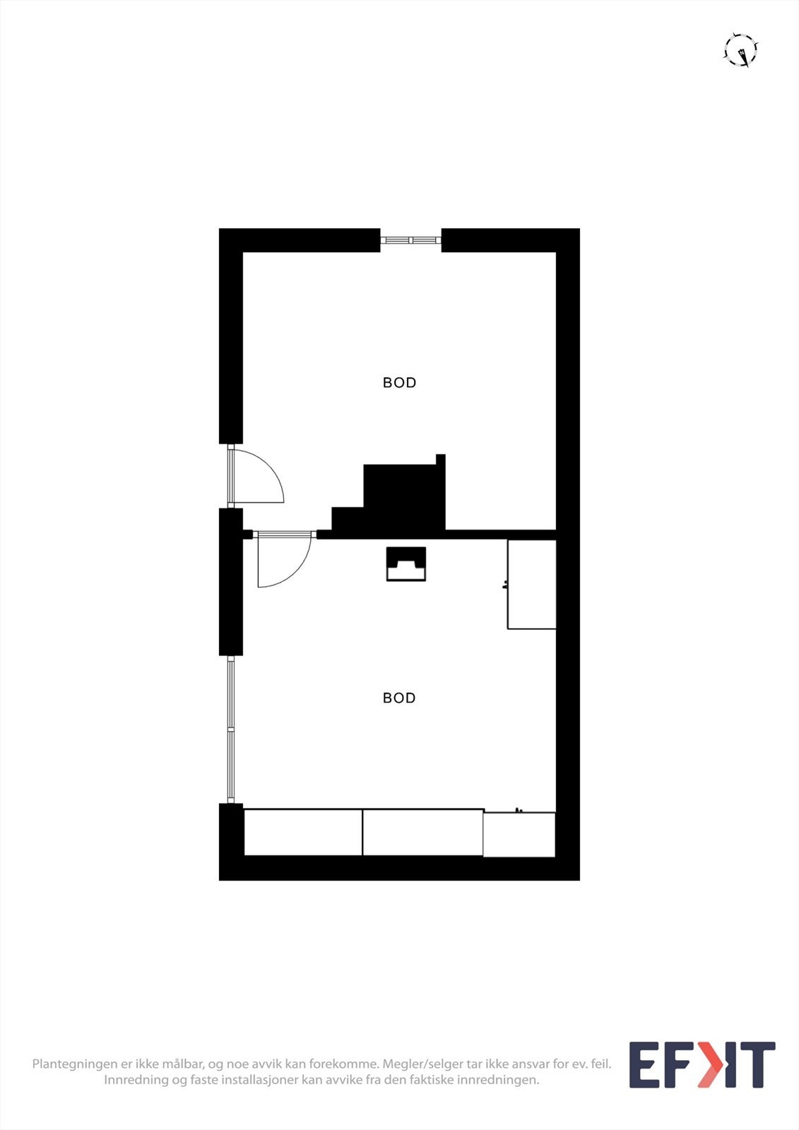 Plantegninger uthus - Karivoldveien 3. Galleribilde