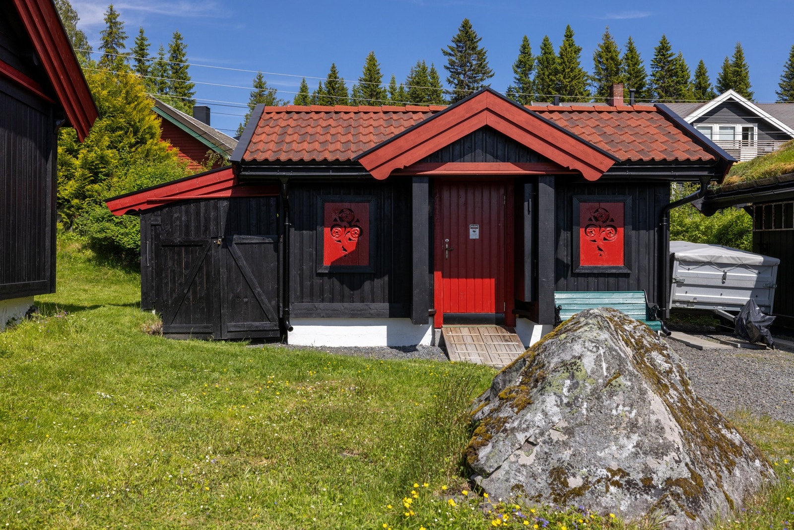 Koselig anneks med plass for familie eller venner. Galleribilde