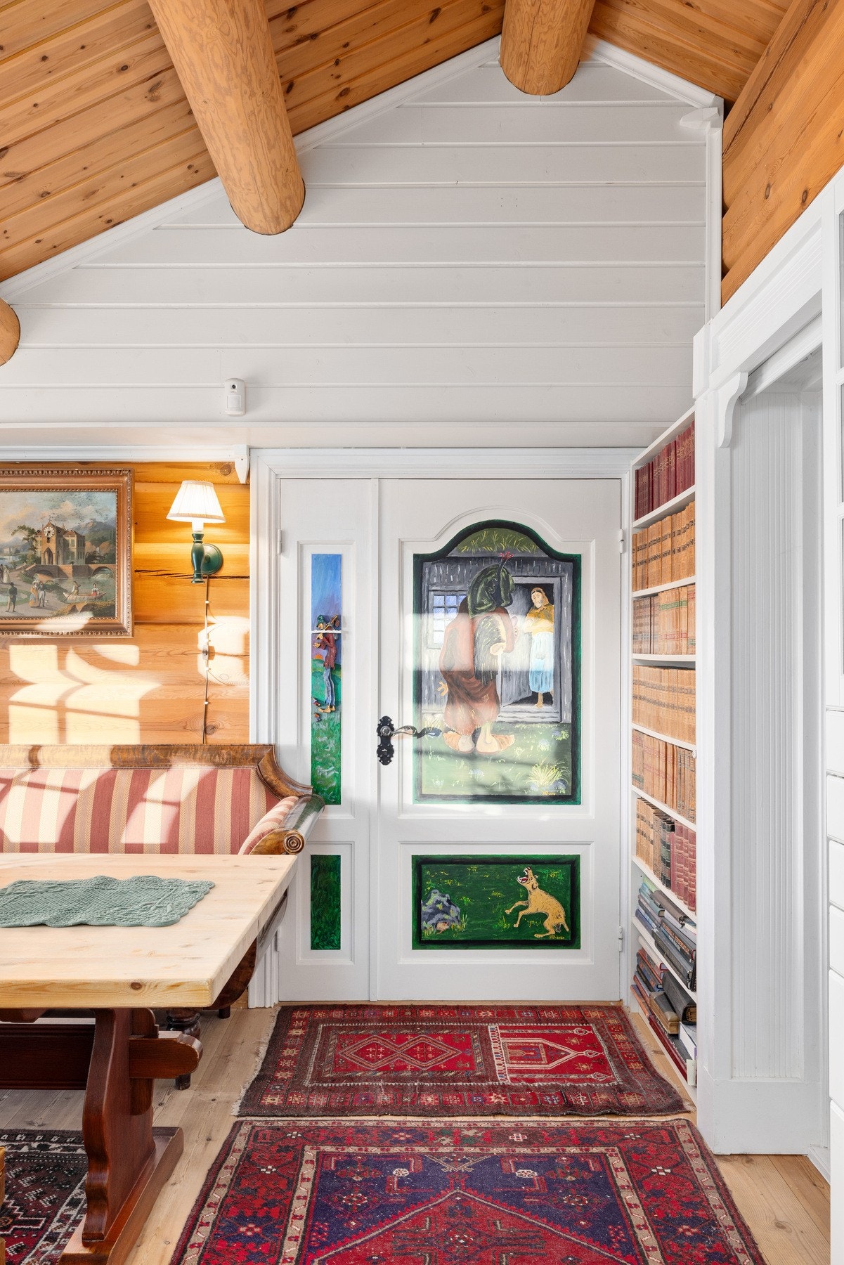 Det er mange sjarmerende detaljer i denne hytta. Galleribilde