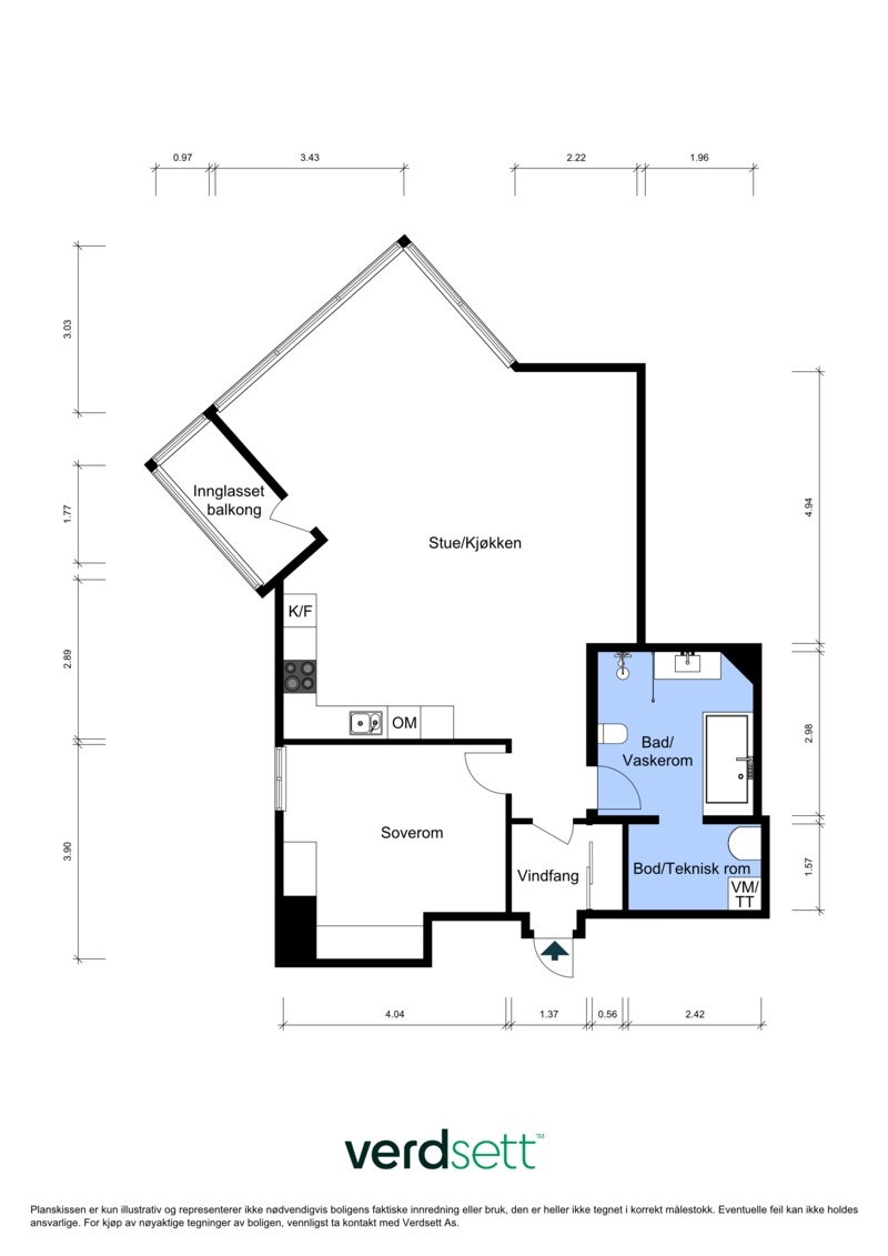 - Plantegning - Galleribilde