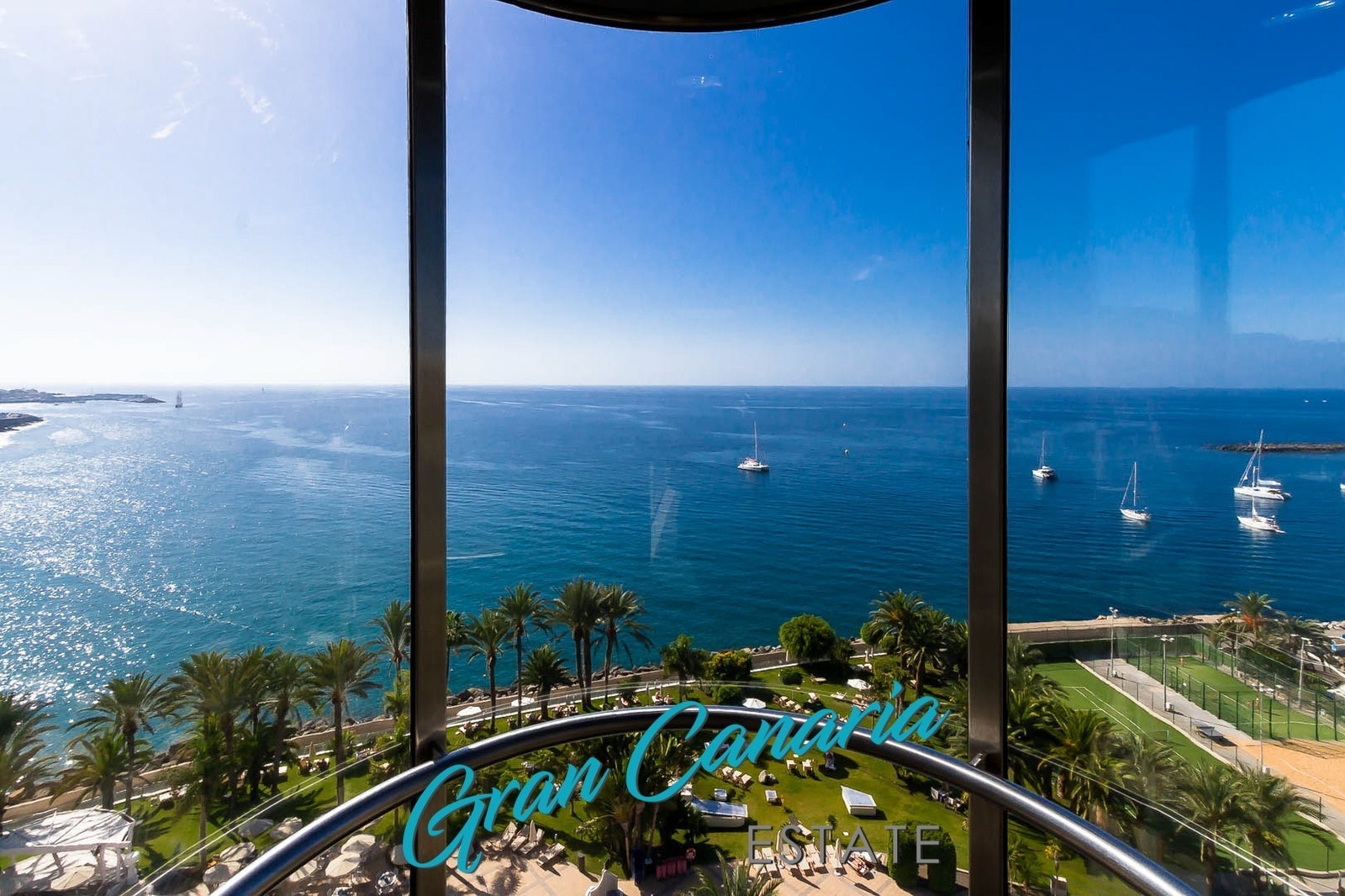 Heis med panoramautsikt Galleribilde