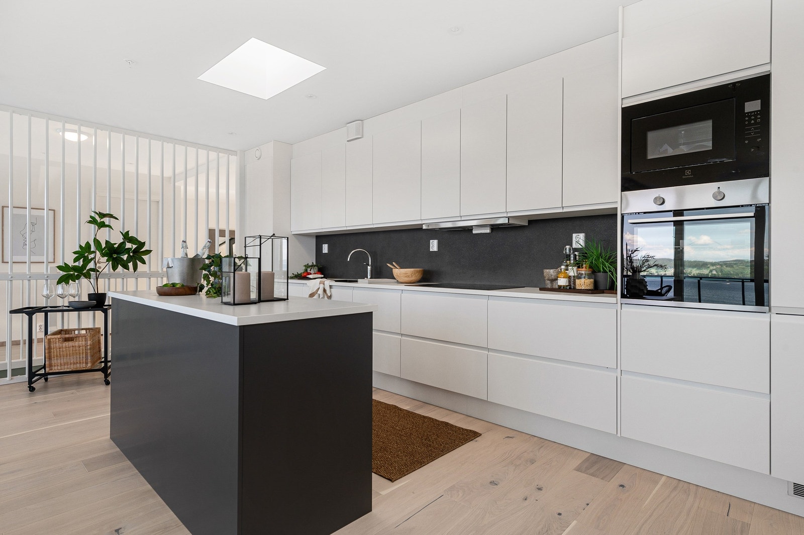 Smakfullt og moderne Galleribilde