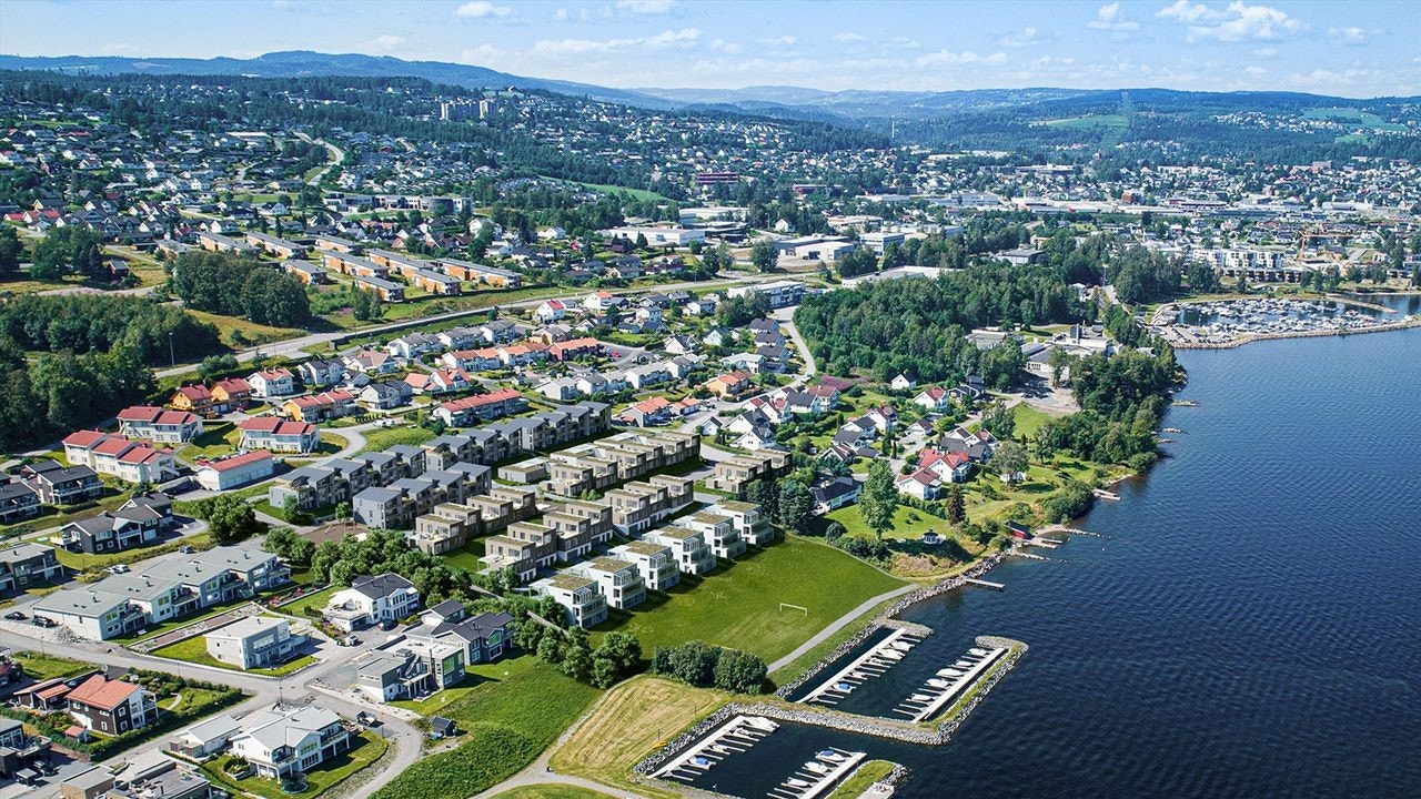 Bondelia ligger 3 kilometer sør for Gjøvik sentrum og utvikles i dag til et attraktivt og familievennlig boligområde.Illustrasjonsbilde. Galleribilde
